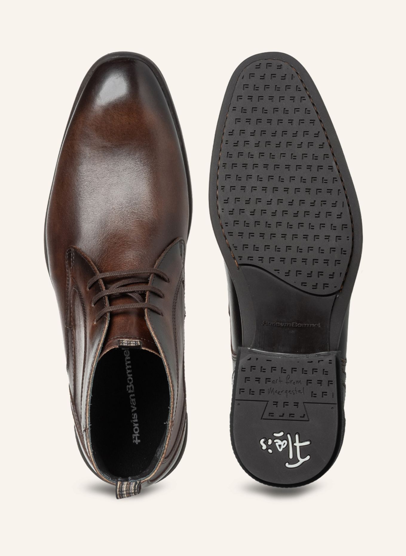 Floris van Bommel Stiefel DE HAKKER 01: DUNKELBRAUN