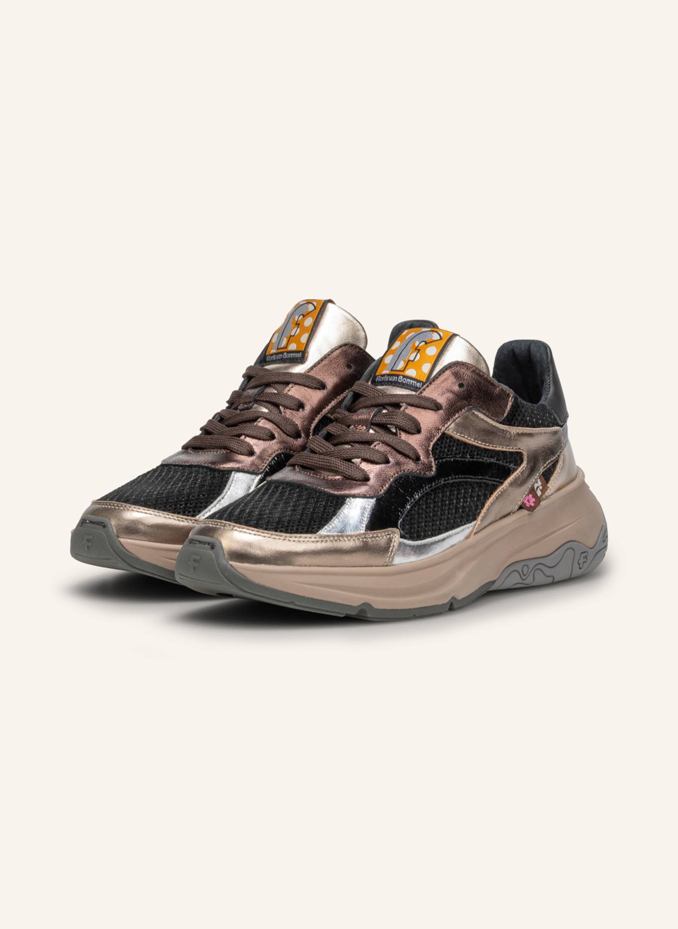 Floris van Bommel Sneaker HOLLI 02: DUNKELBRAUN