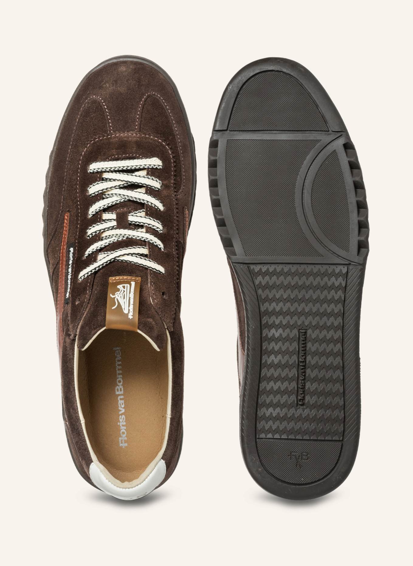 Floris van Bommel Sneaker DE ZALER 01: BRAUN