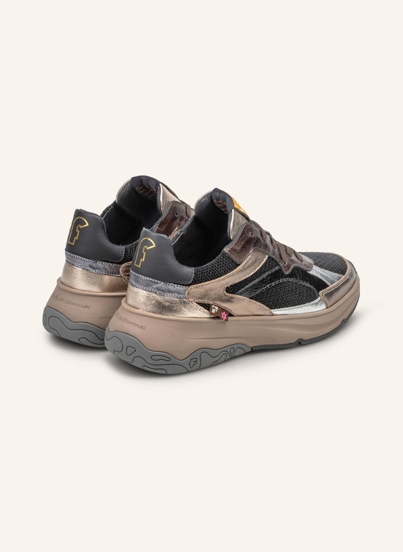 Floris van Bommel Sneaker HOLLI 02: DUNKELBRAUN