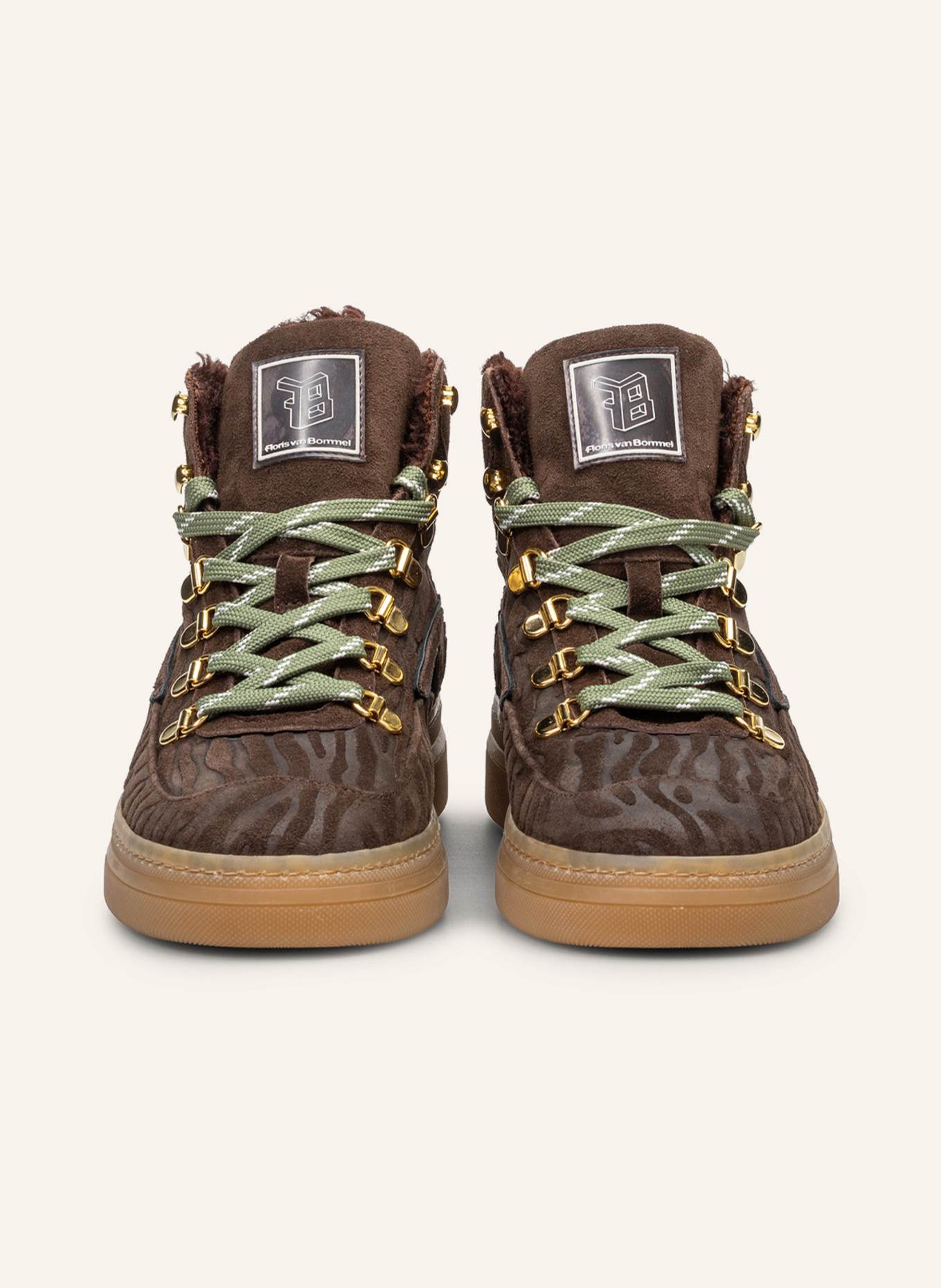 Floris van Bommel Sneaker FYGI 02: DUNKELBRAUN
