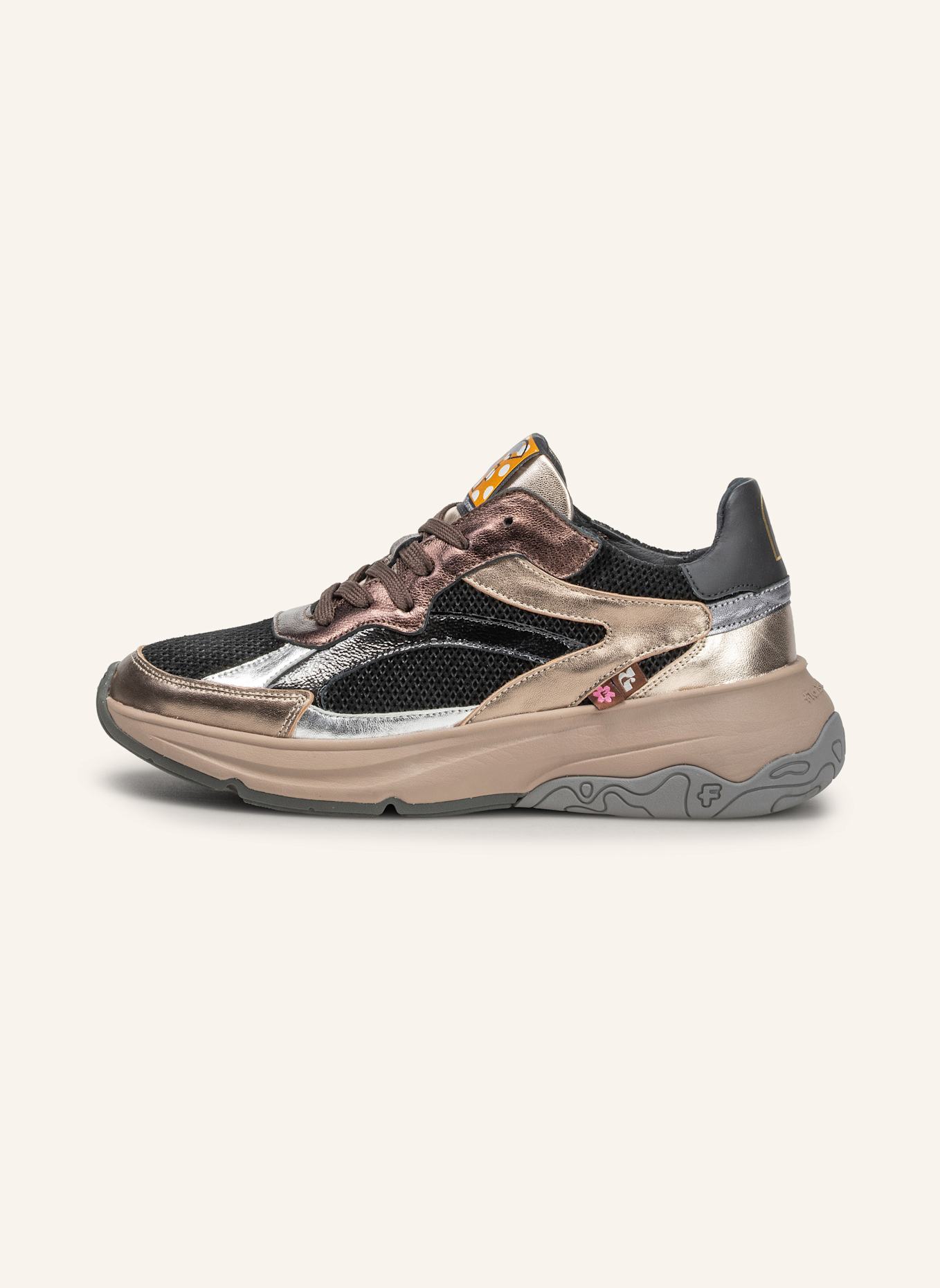 Floris van Bommel Sneaker HOLLI 02: DUNKELBRAUN