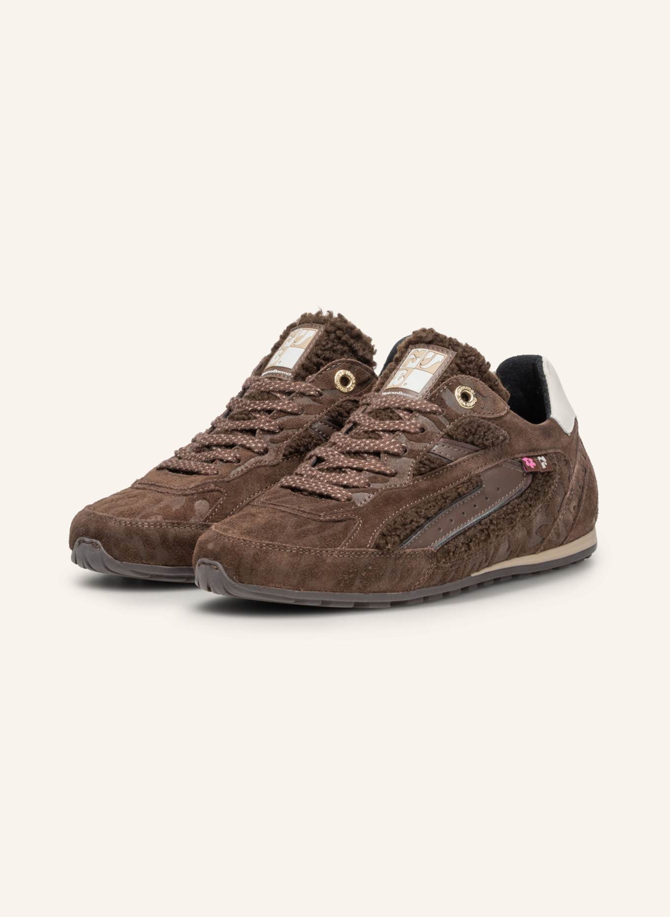 Floris van Bommel Sneaker ILLVI 01: DUNKELBRAUN