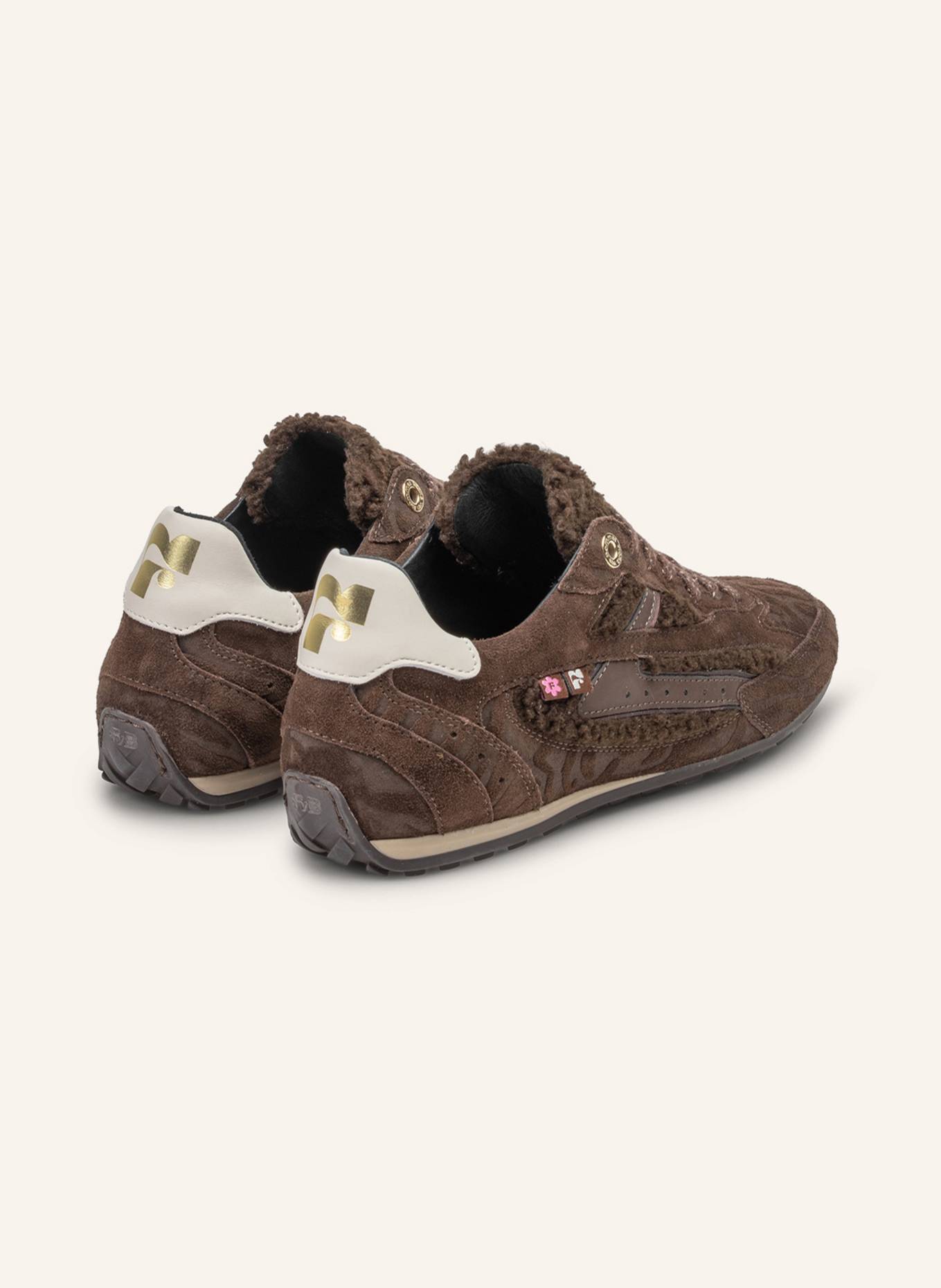Floris van Bommel Sneaker ILLVI 01: DUNKELBRAUN