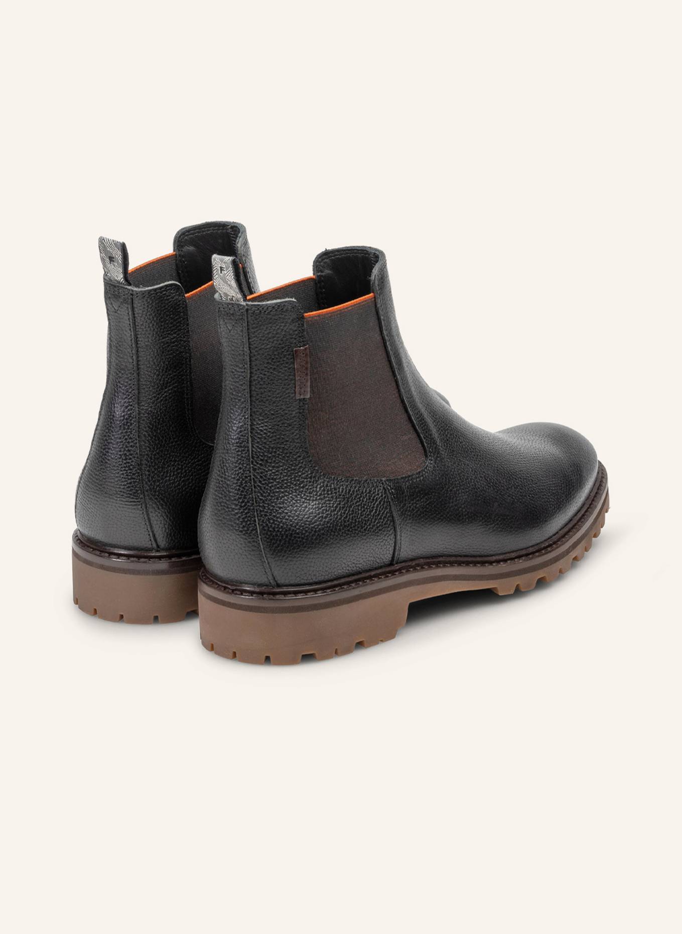 Floris van Bommel Chelsea-Boots STURDI 04: SCHWARZ