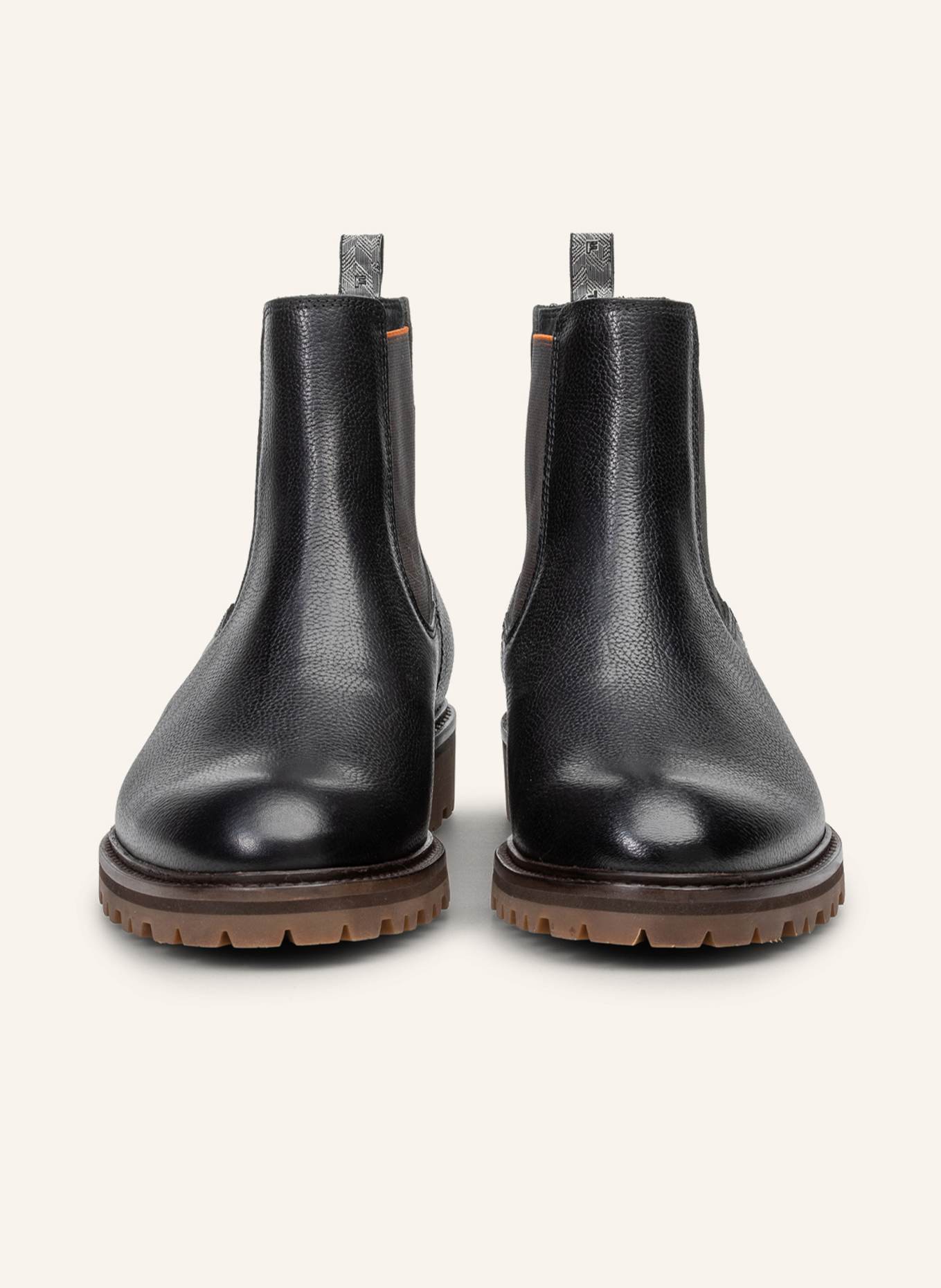 Floris van Bommel Chelsea-Boots STURDI 04: SCHWARZ