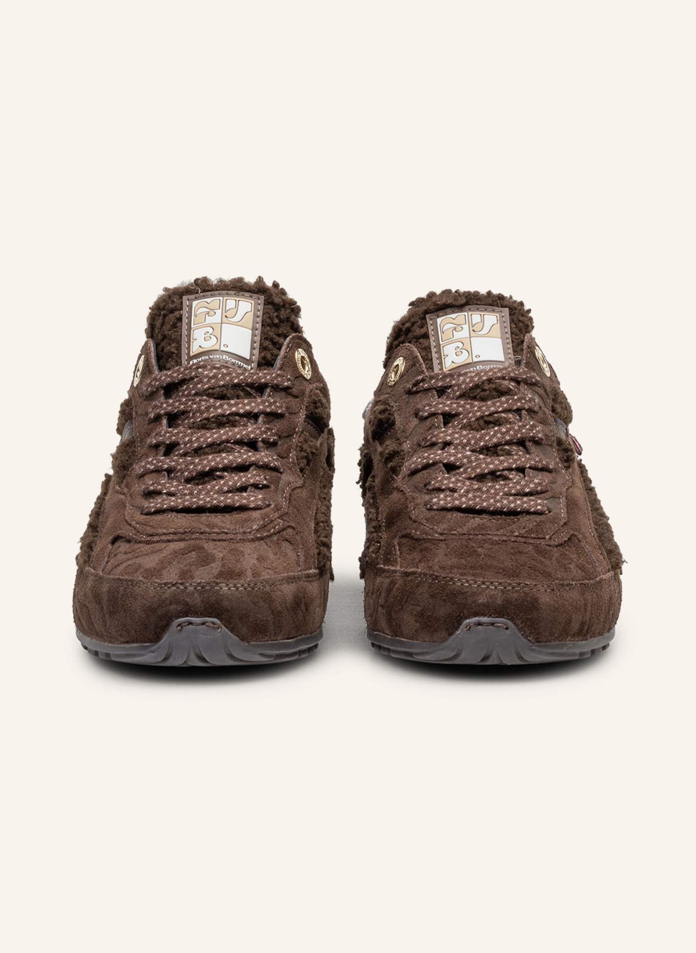 Floris van Bommel Sneaker ILLVI 01: DUNKELBRAUN