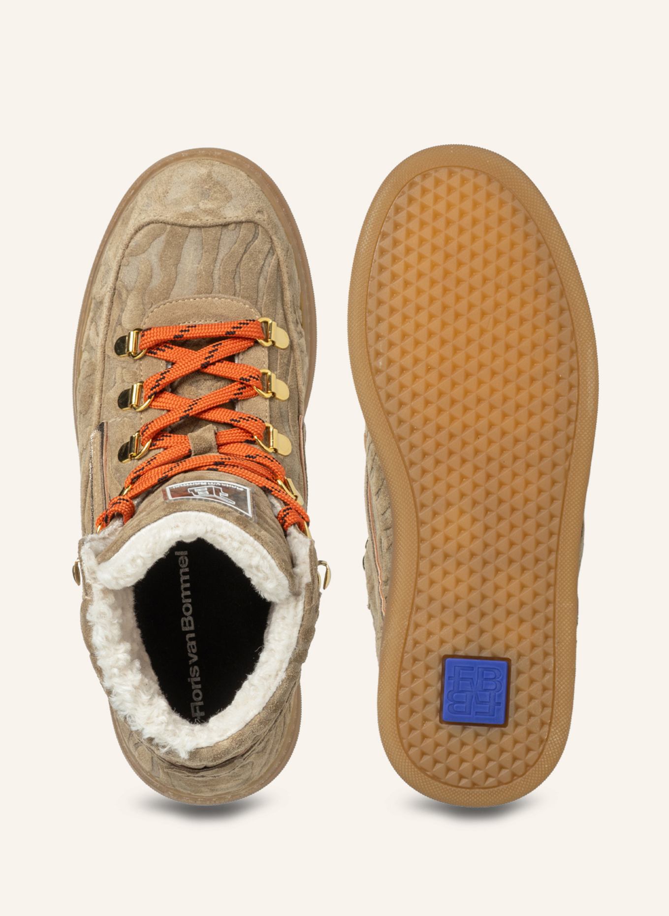 Floris van Bommel Sneaker FYGI 02: TAUPE