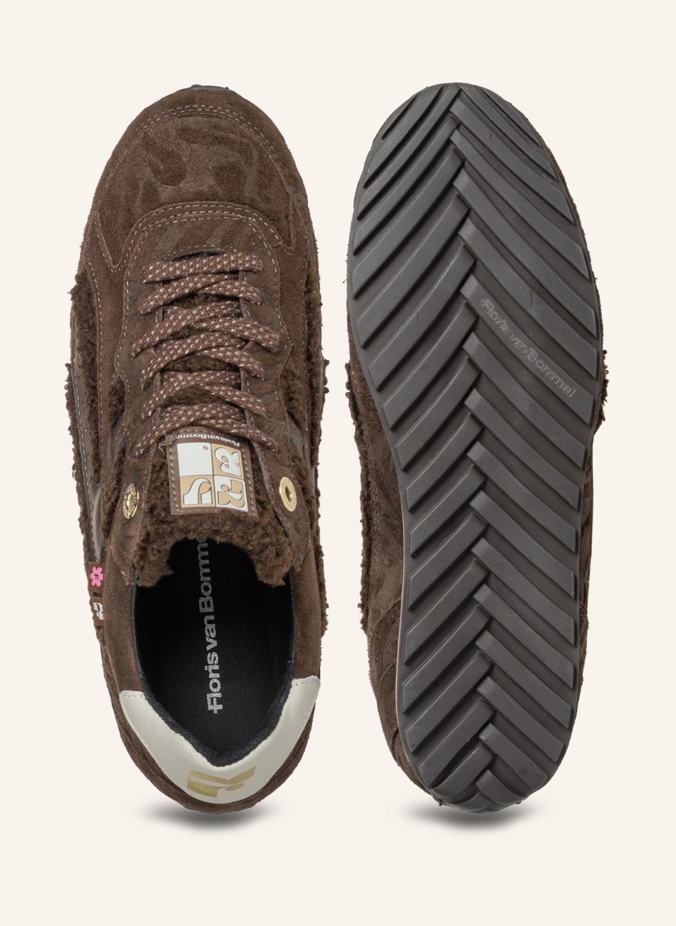 Floris van Bommel Sneaker ILLVI 01: DUNKELBRAUN