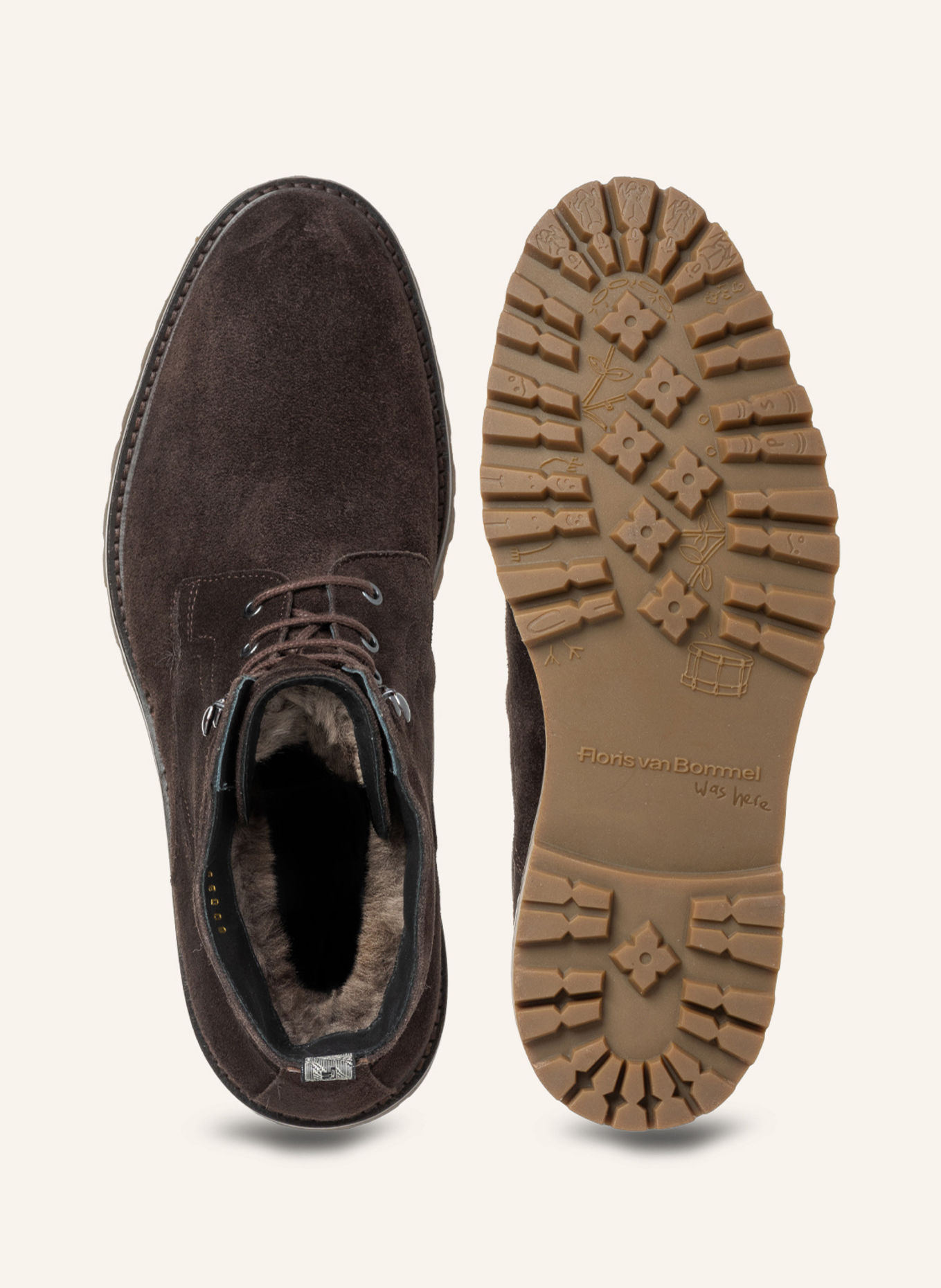 Floris van Bommel STURDI 07 Boots: DARK BROWN
