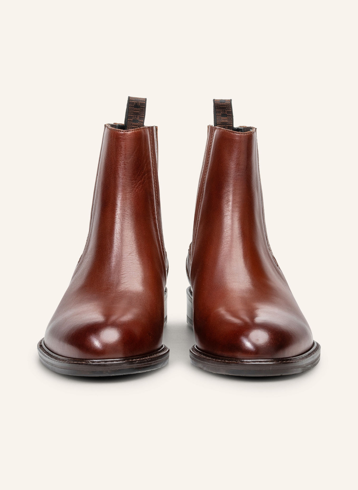 Floris van Bommel Chelsea-Boots ZELMI 02: COGNAC