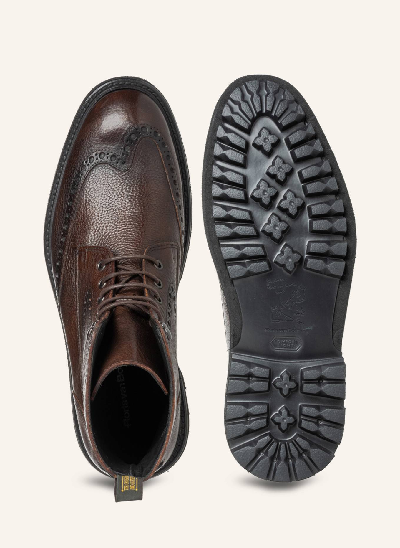 Floris van Bommel Stiefel DE ZEKER 01: DUNKELBRAUN