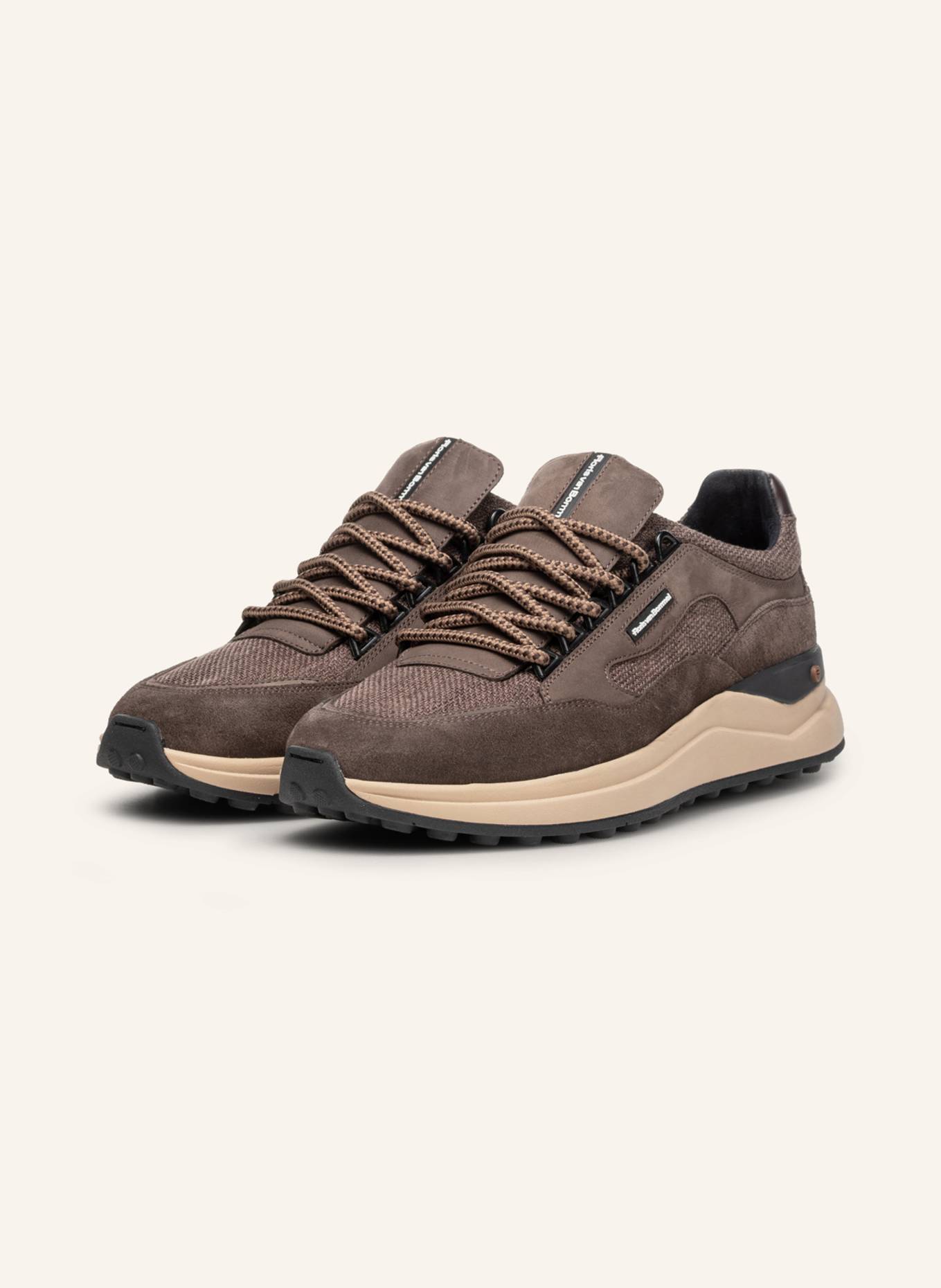 Floris van Bommel Sneaker DE TRIKKER 04: BRAUN