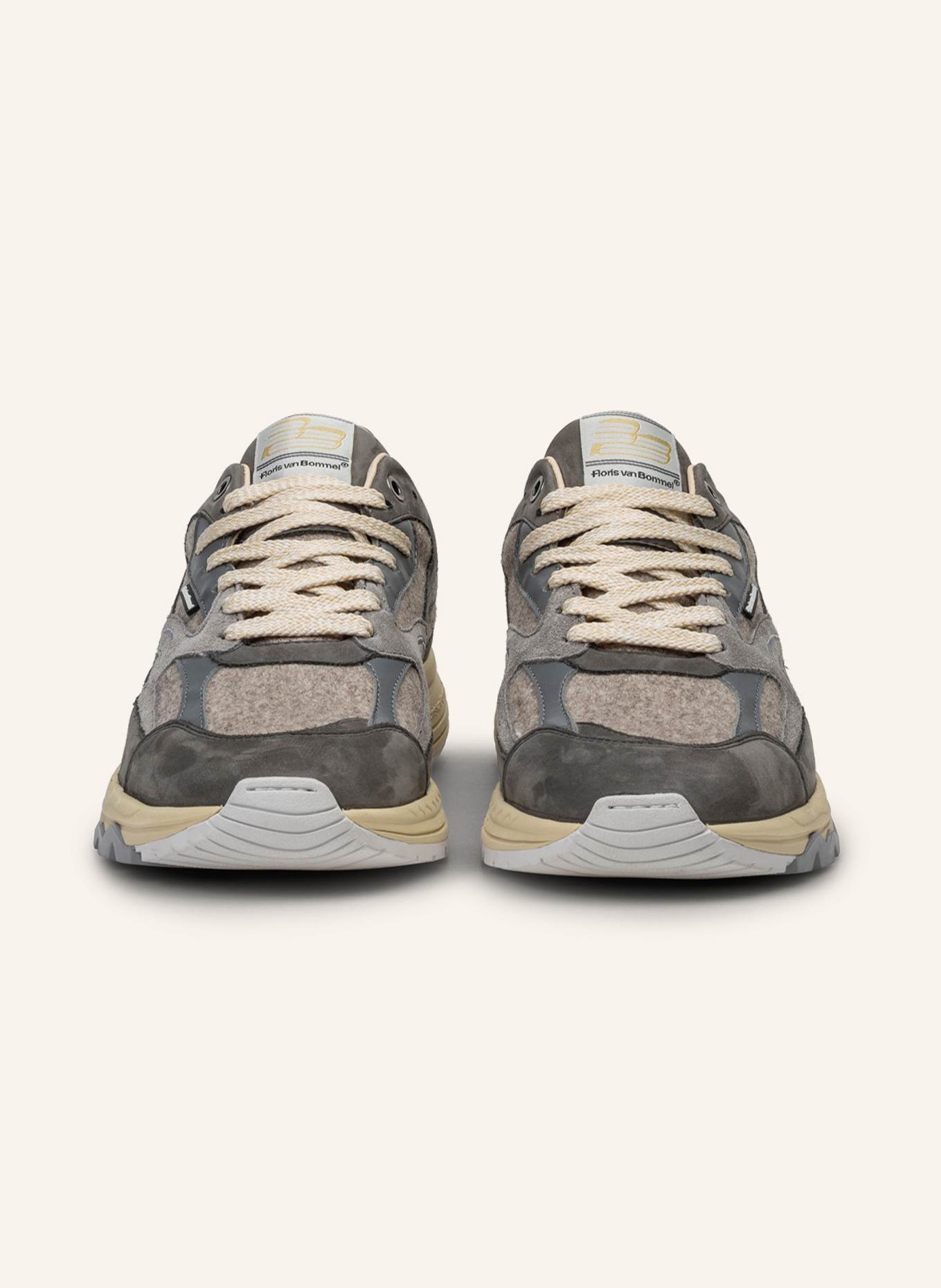 Floris van Bommel Sneaker DE REZER 01: DUNKELGRAU