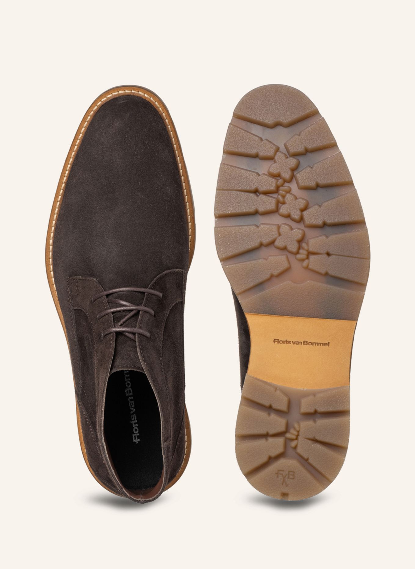 Floris van Bommel Stiefel DE BRAVER 01: DUNKELBRAUN