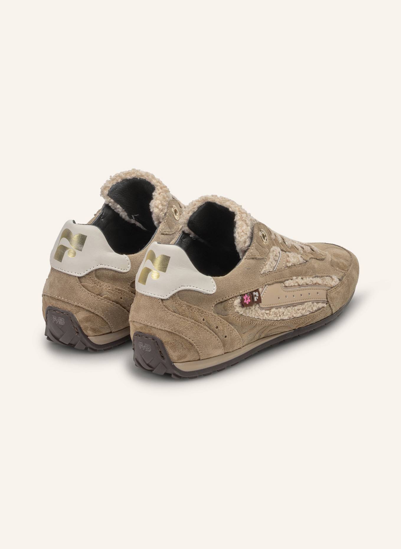Floris van Bommel Sneaker ILLVI 01: TAUPE