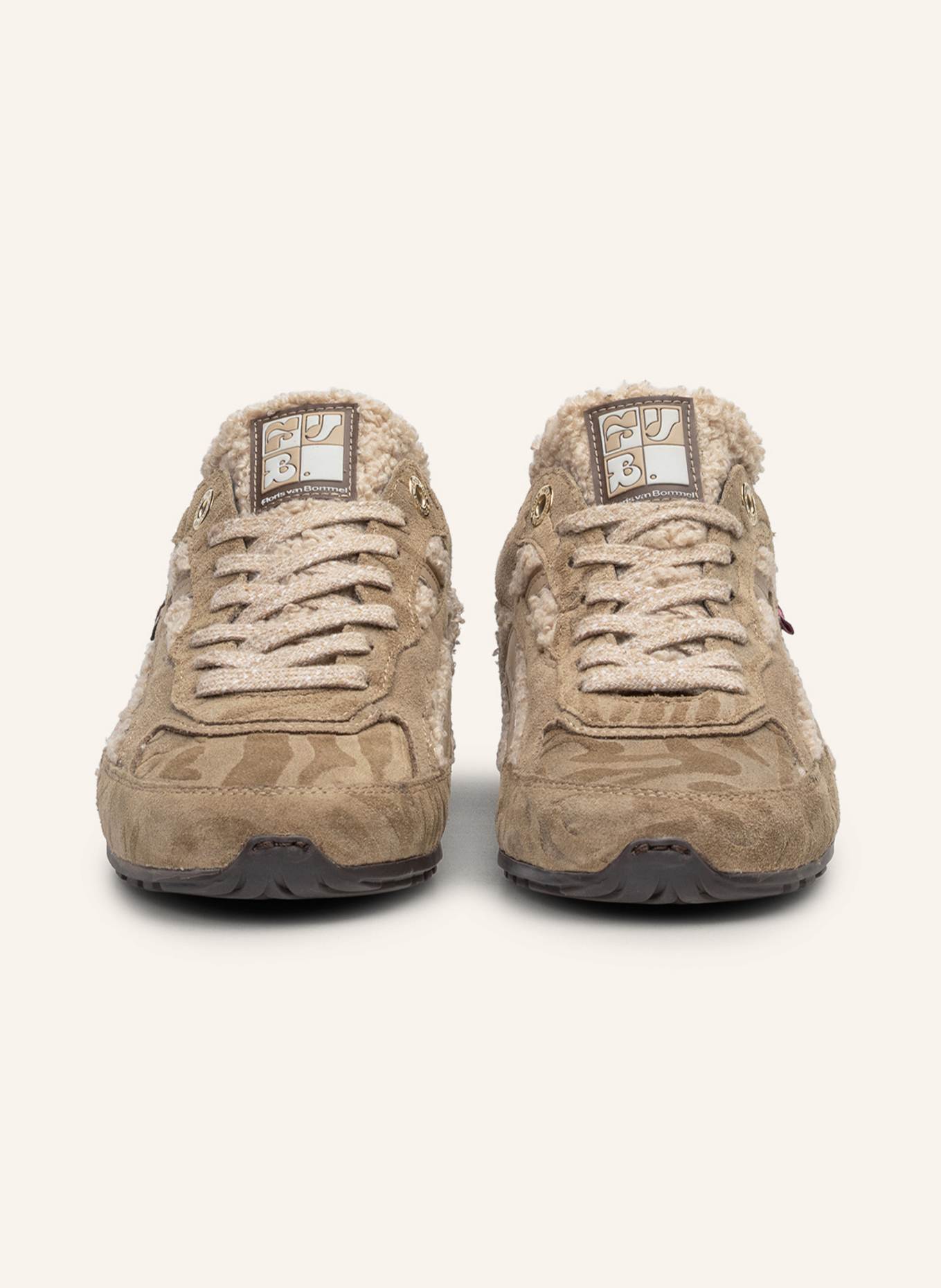 Floris van Bommel Sneaker ILLVI 01: TAUPE