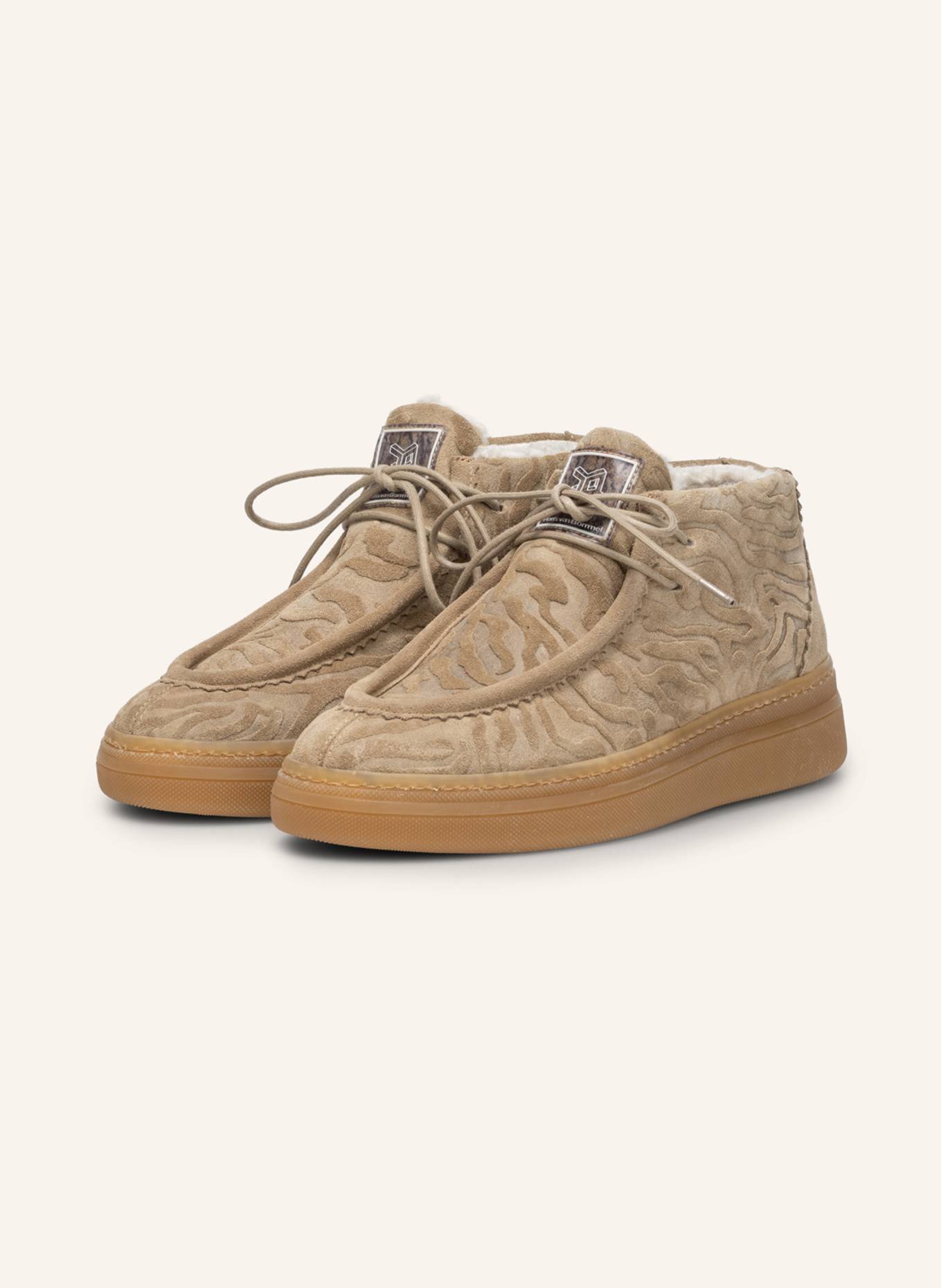 Floris van Bommel Stiefel FYGI 03: TAUPE