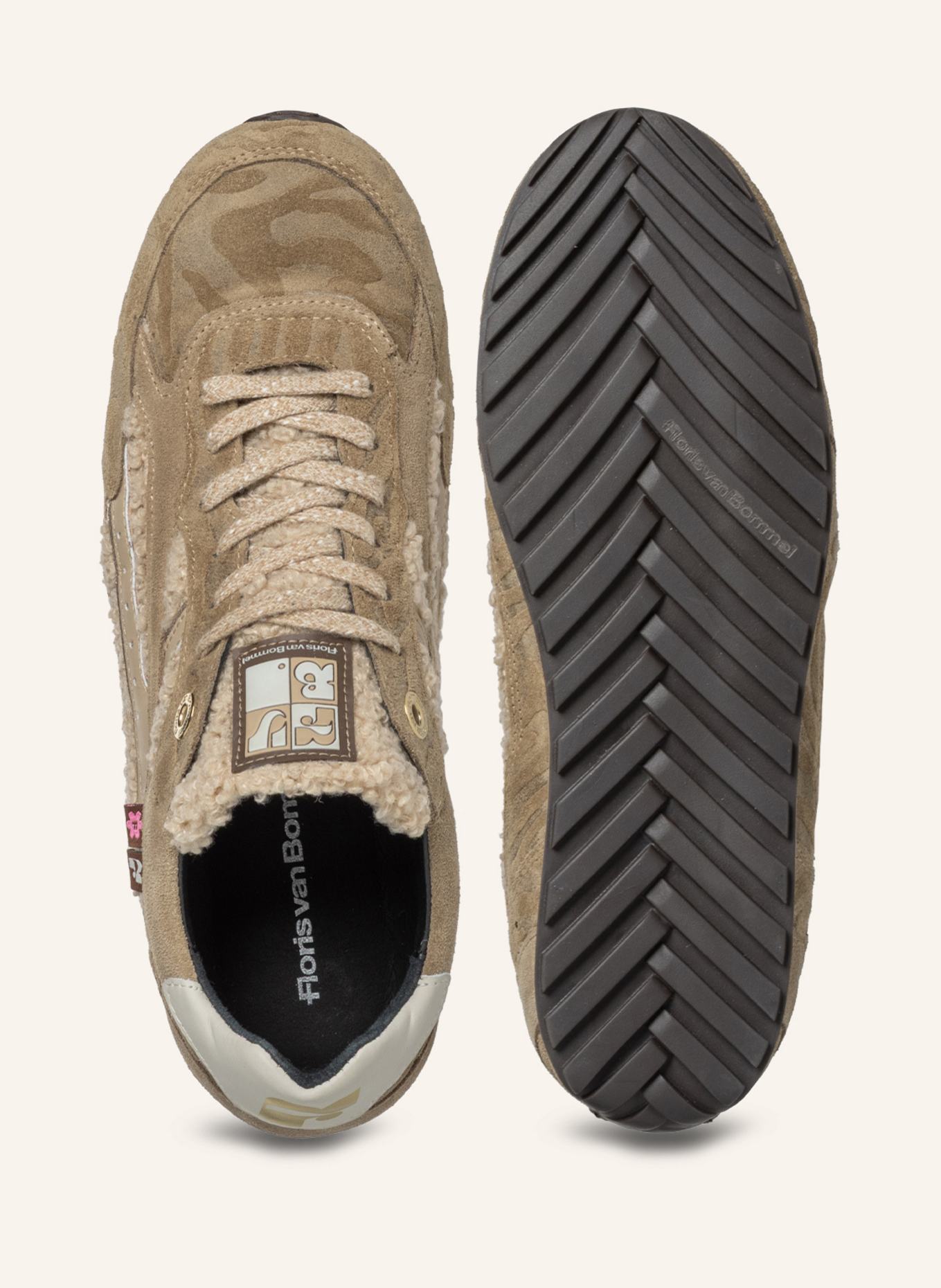 Floris van Bommel Sneaker ILLVI 01: TAUPE