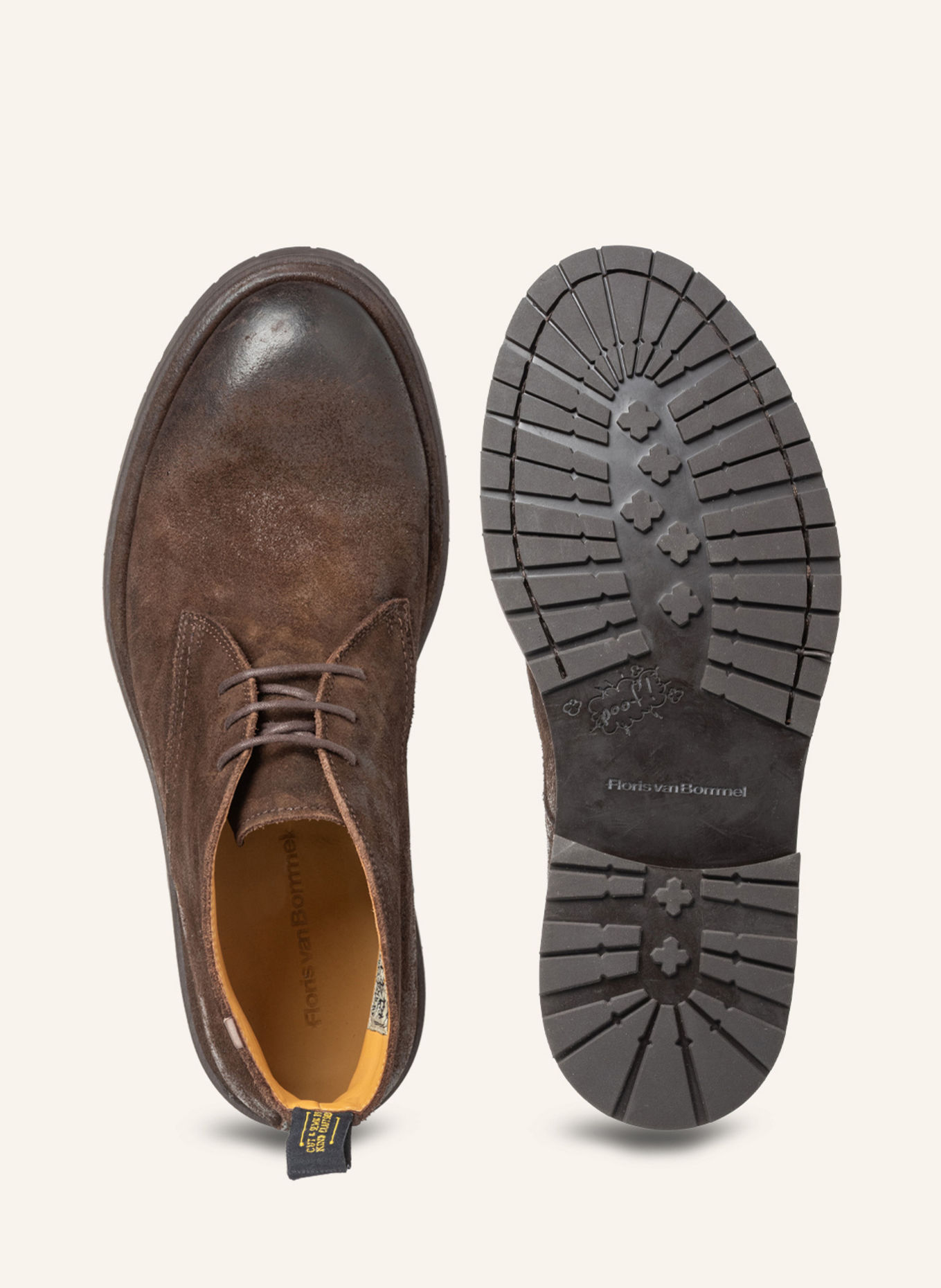 Floris van Bommel DE RUIGER 02 Boots: BROWN