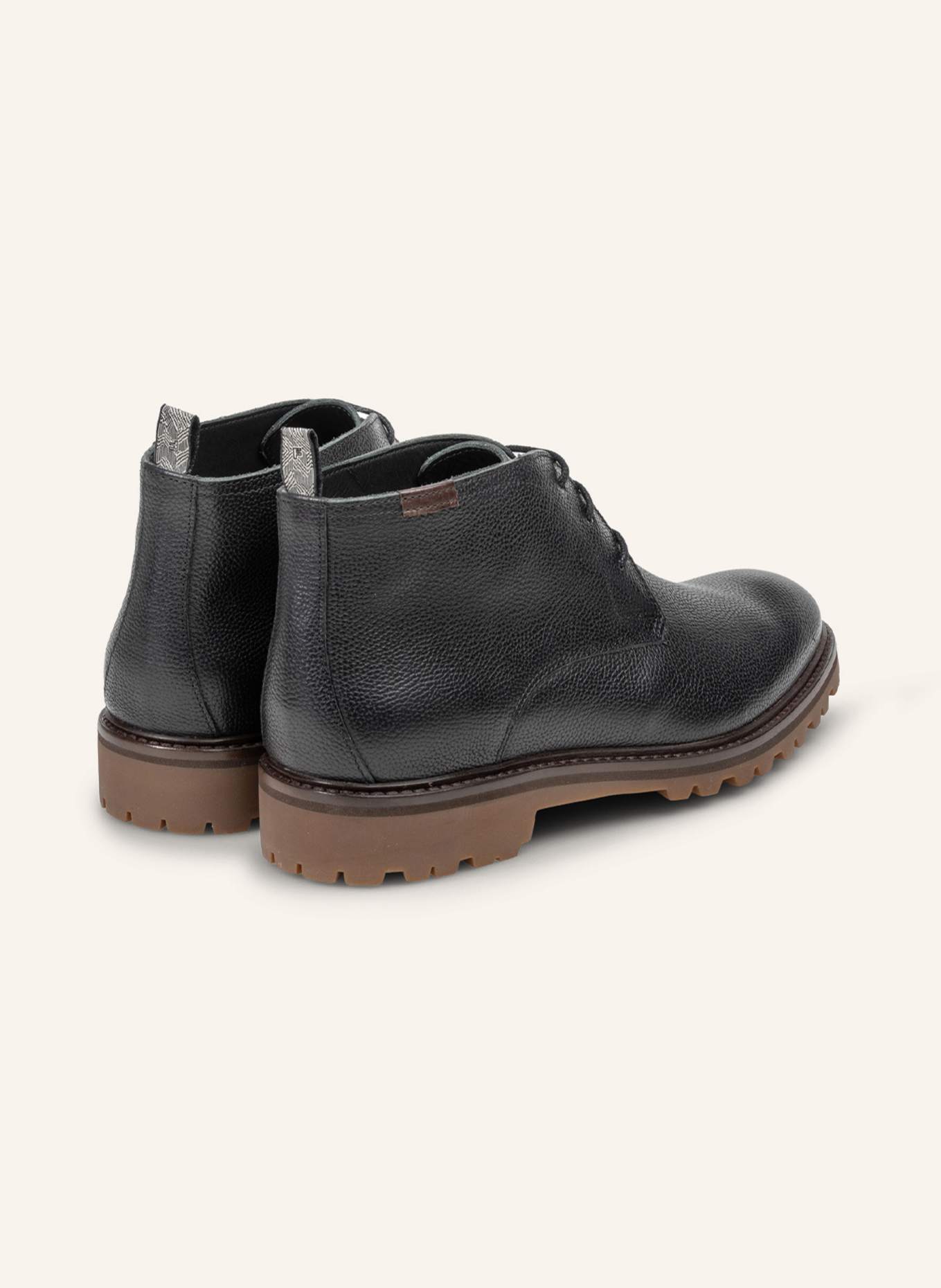 Floris van Bommel Schnürboots STURDI 01: SCHWARZ