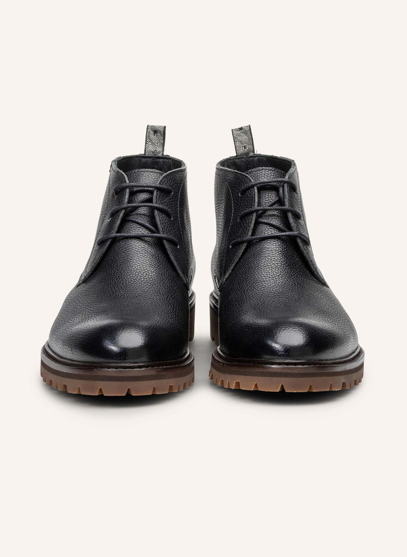 Floris van Bommel Schnürboots STURDI 01: SCHWARZ