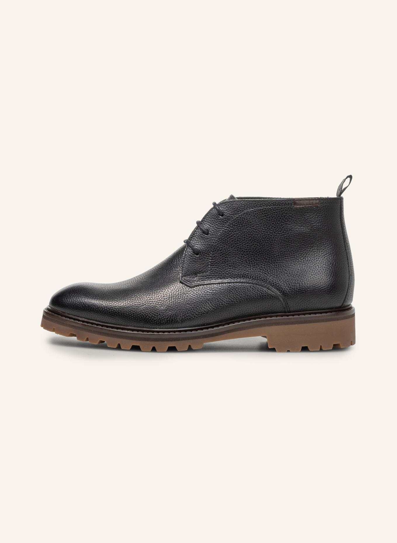 Floris van Bommel Schnürboots STURDI 01: SCHWARZ