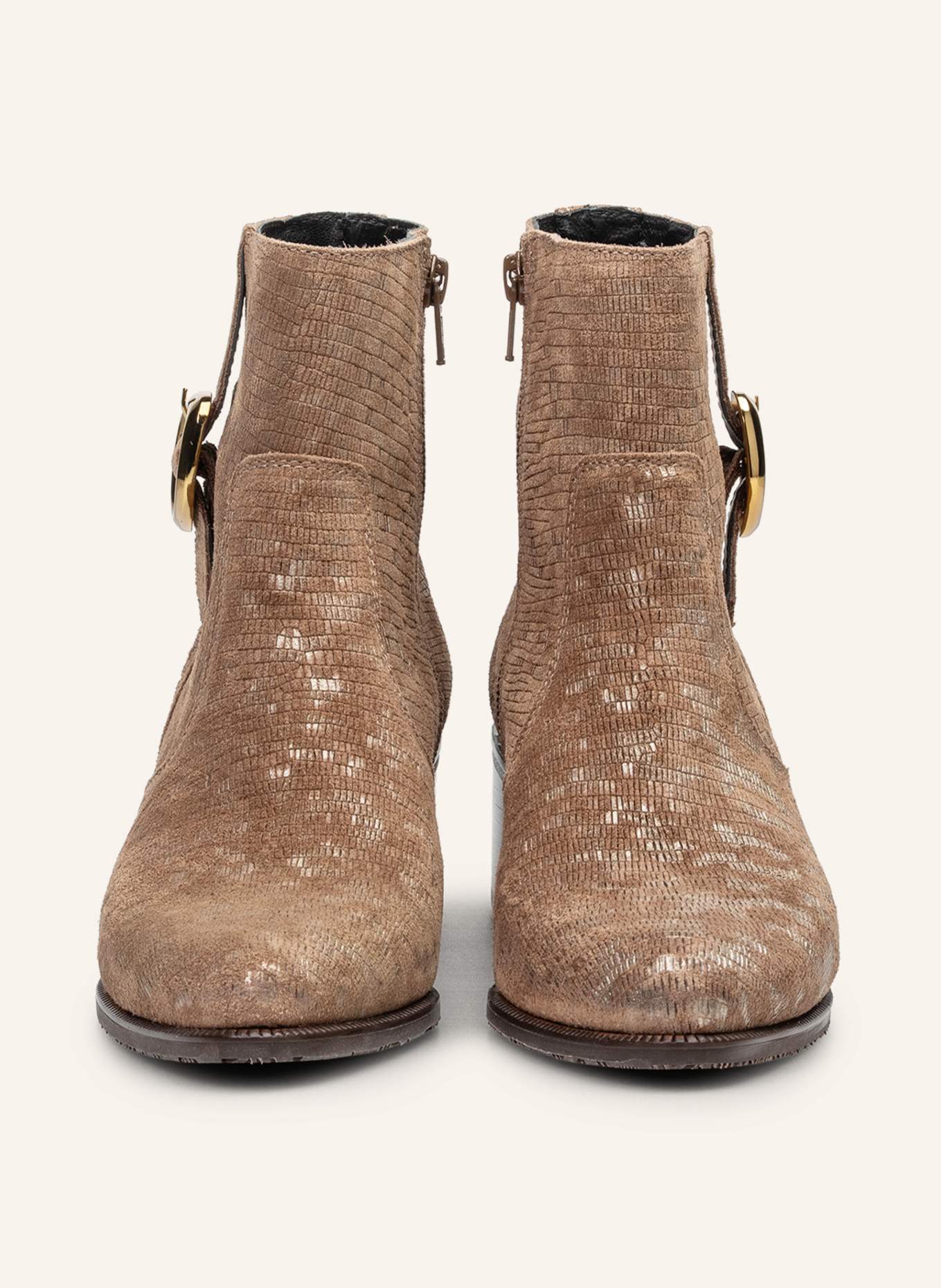 Floris van Bommel EVI 05 Ankle boots: LIGHT BROWN