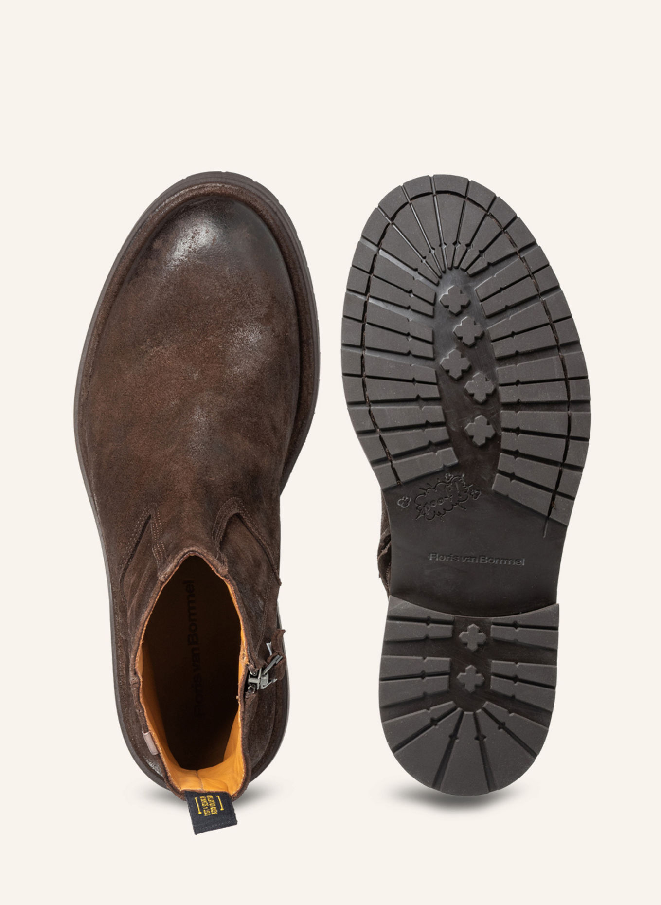 Floris van Bommel Stiefel DE RUIGER 01: BRAUN