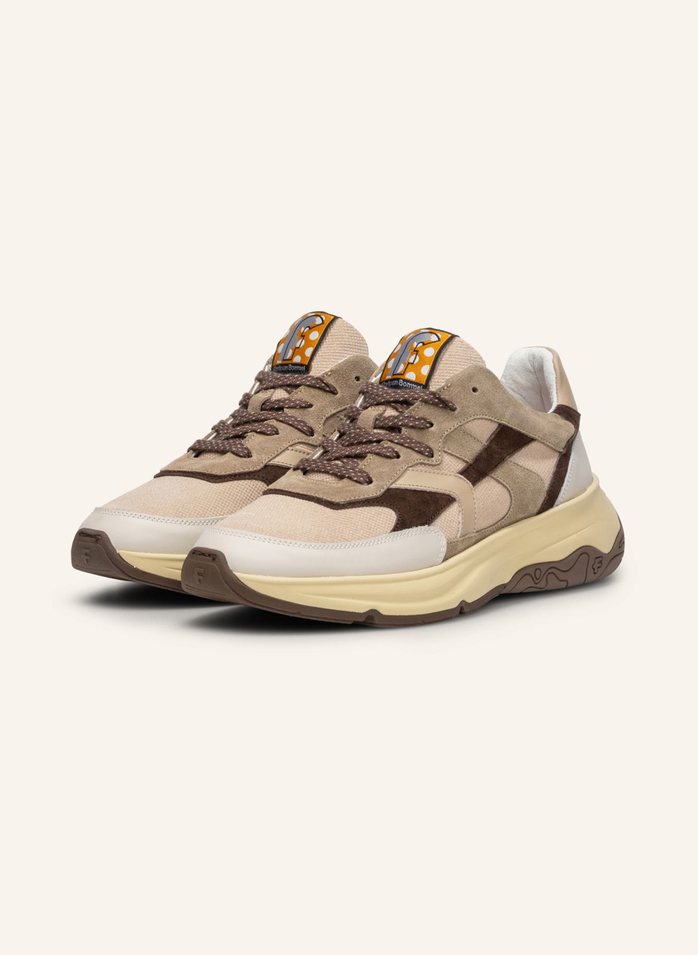 Floris van Bommel Sneaker HOLLI 01: TAUPE