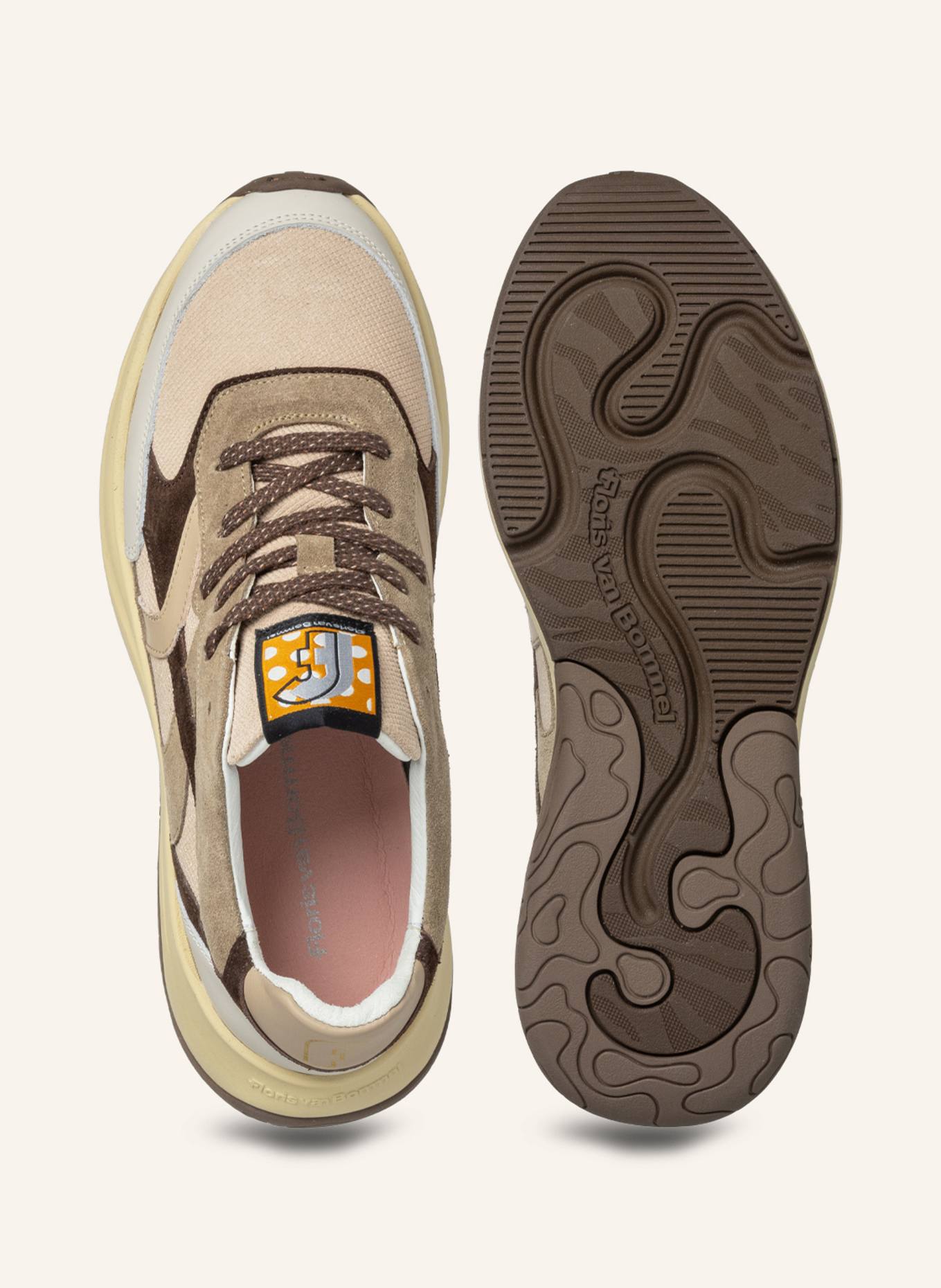 Floris van Bommel Sneaker HOLLI 01: TAUPE