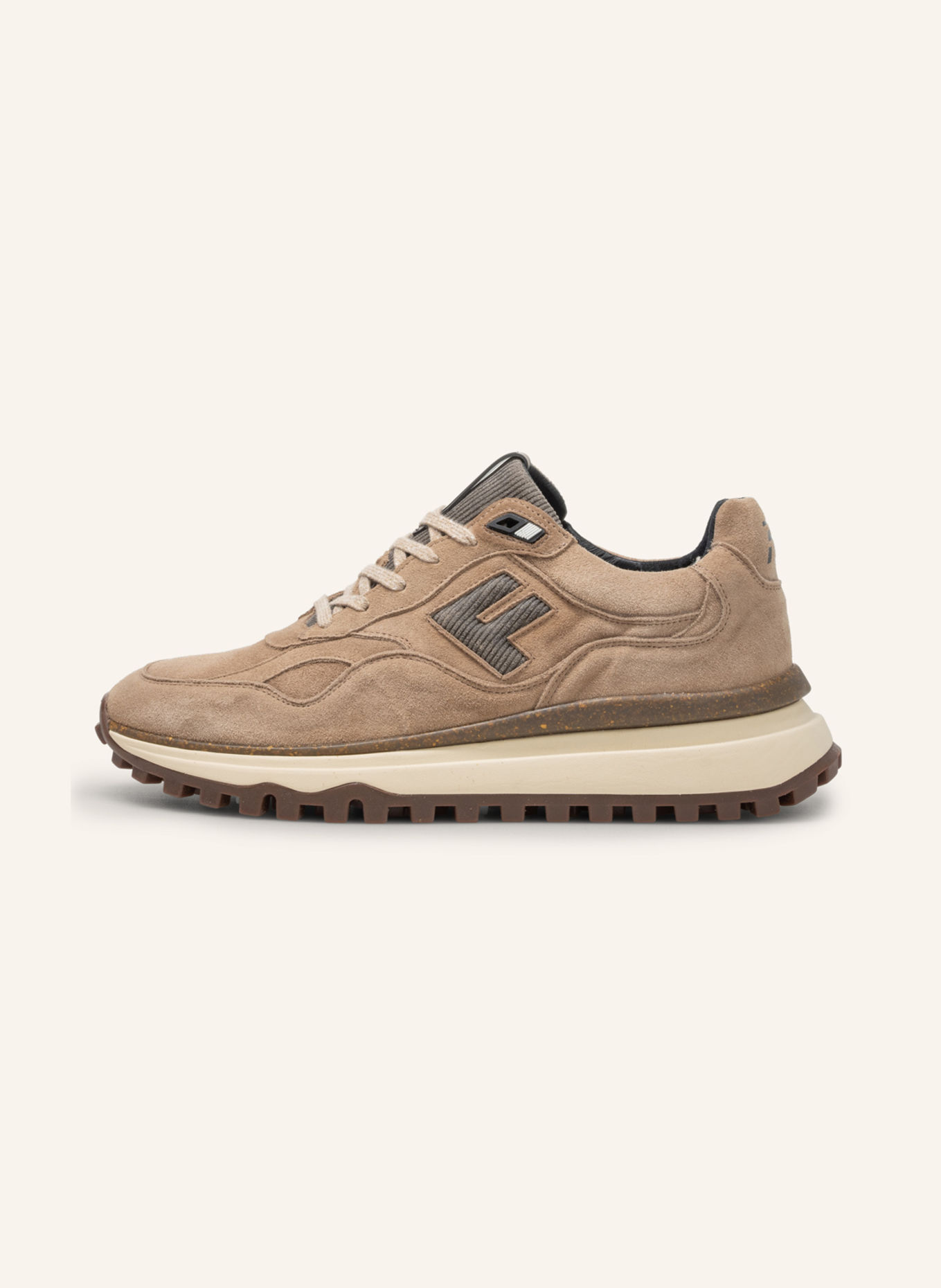 Floris van Bommel Sneaker DE GRIPPER 01: HELLBRAUN