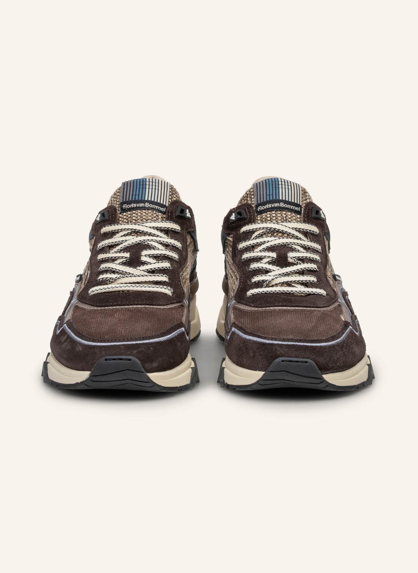 Floris van Bommel Sneaker DE ZAGER 03: DUNKELBRAUN