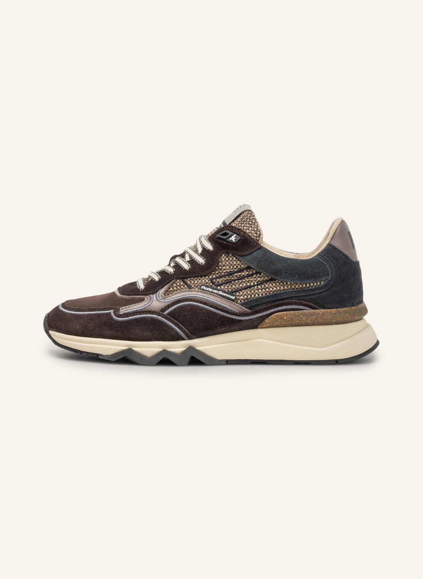 Floris van Bommel Sneaker DE ZAGER 03: DUNKELBRAUN