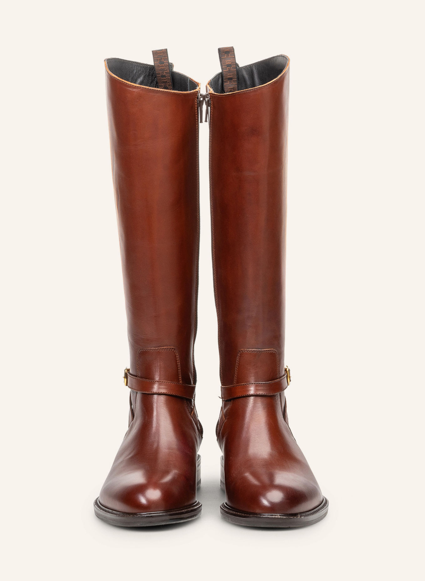 Floris van Bommel Stiefel ZELMI 04: COGNAC