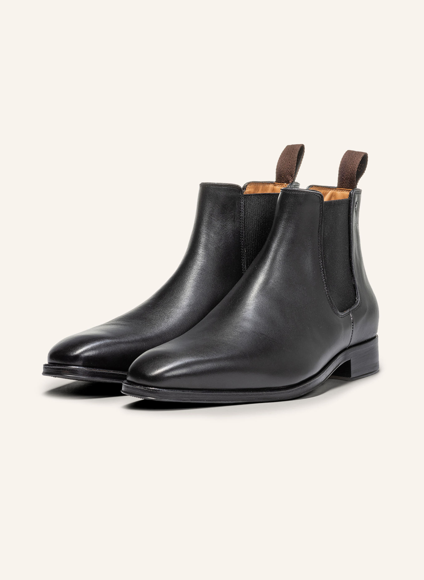 Floris van Bommel Chelsea-Boots RAFFA 09: SCHWARZ