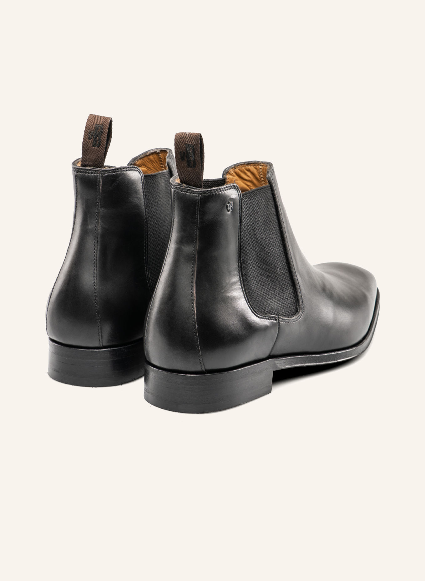 Floris van Bommel Chelsea-Boots RAFFA 09: SCHWARZ
