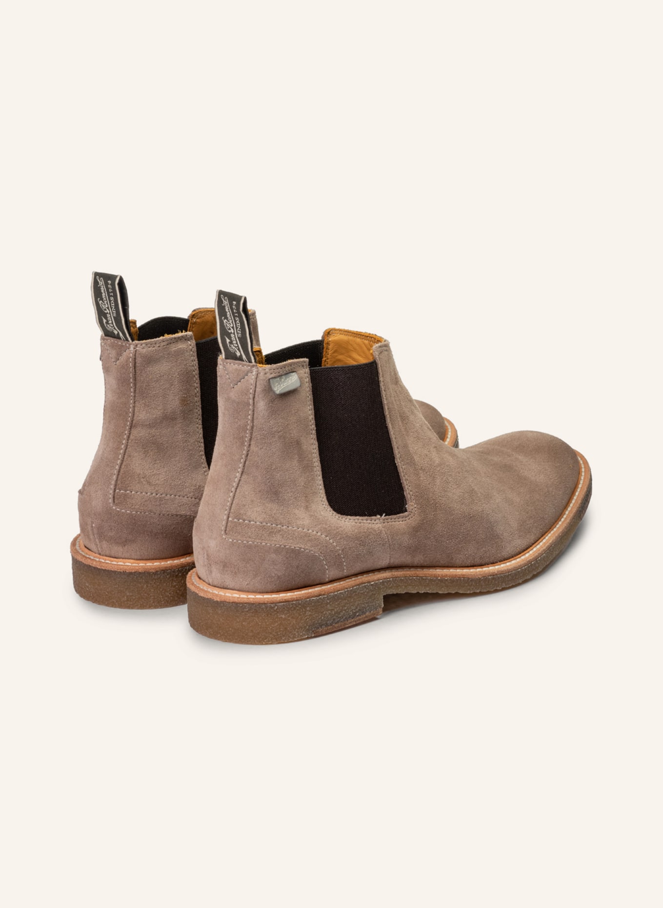 Floris van Bommel Chelsea-Boots DE LEXER 06, Farbe: HELLBRAUN (Bild 2)