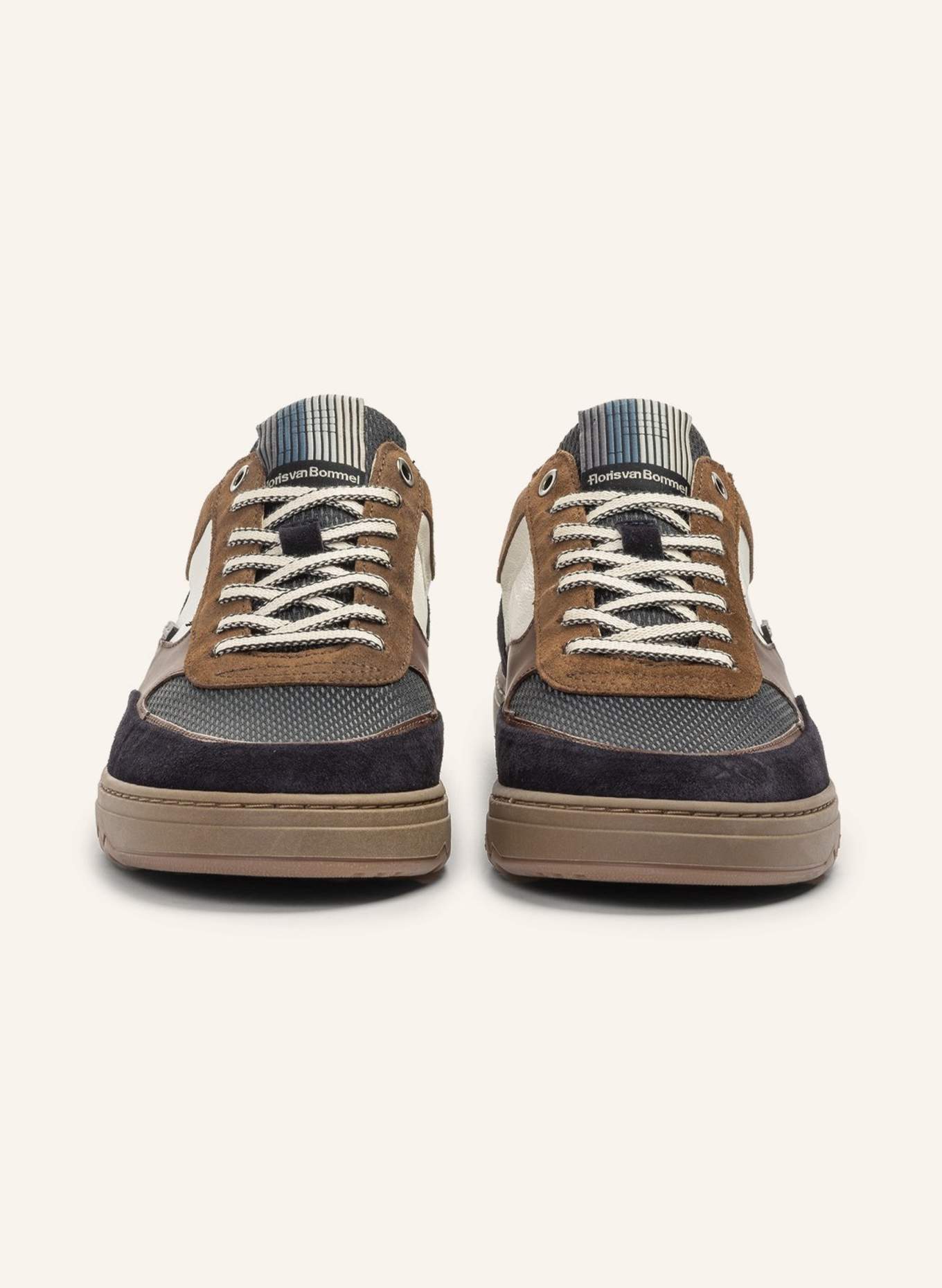 Floris van Bommel Sneaker DE KUPSTER 05, Farbe: COGNAC/ SCHWARZ (Bild 3)