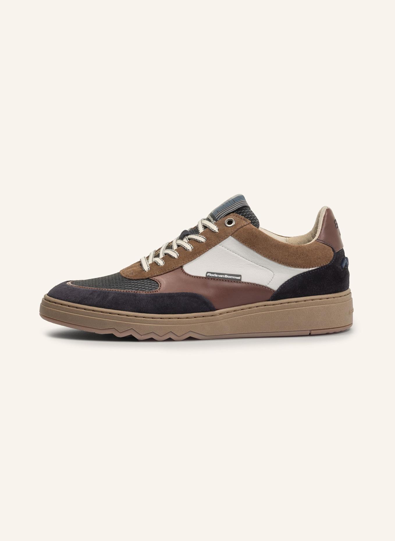 Floris van Bommel Sneaker DE KUPSTER 05, Farbe: COGNAC/ SCHWARZ (Bild 4)