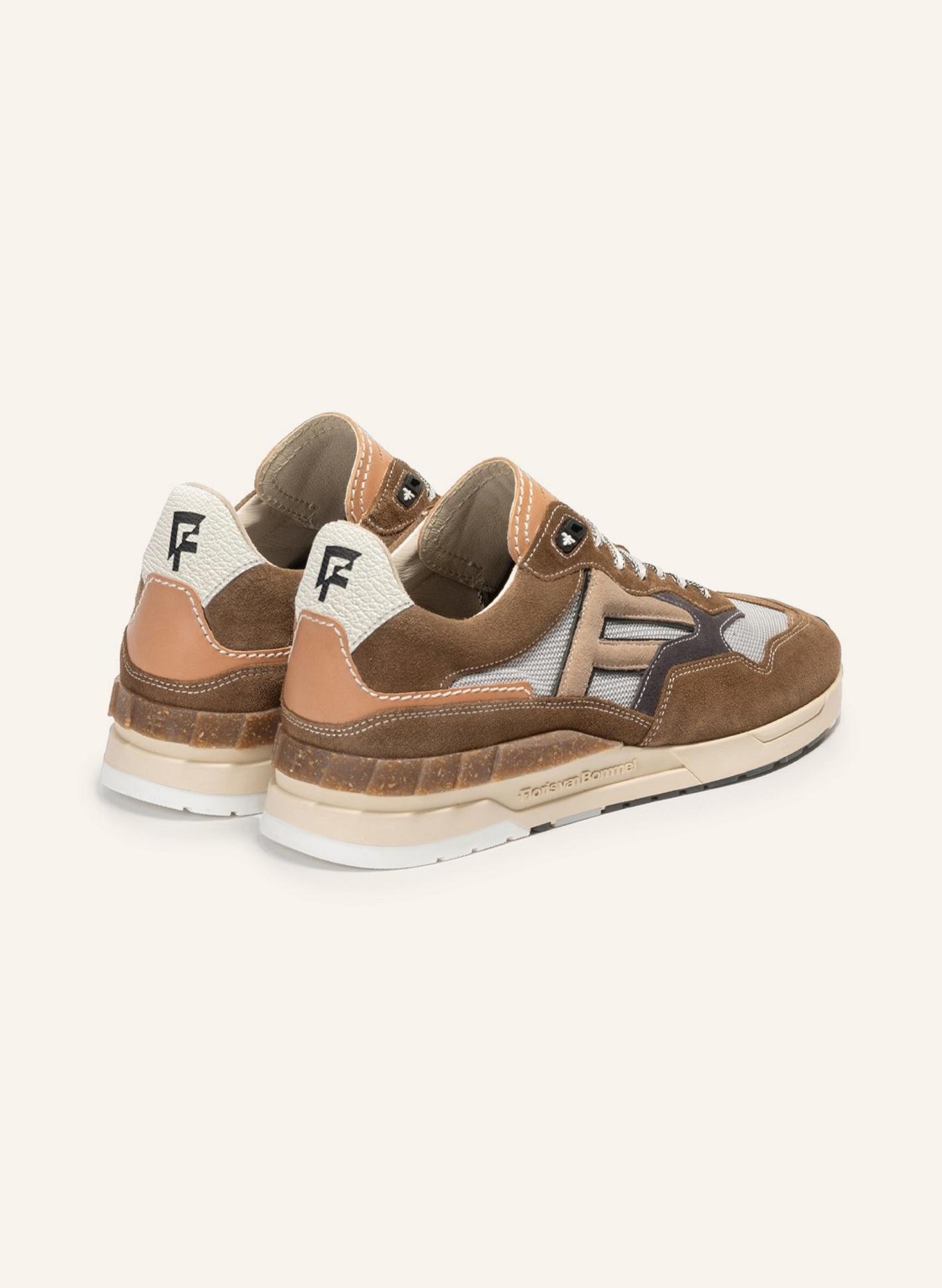 Floris van Bommel Sneaker DE RUNNER 07, Farbe: COGNAC/ GRAU (Bild 2)