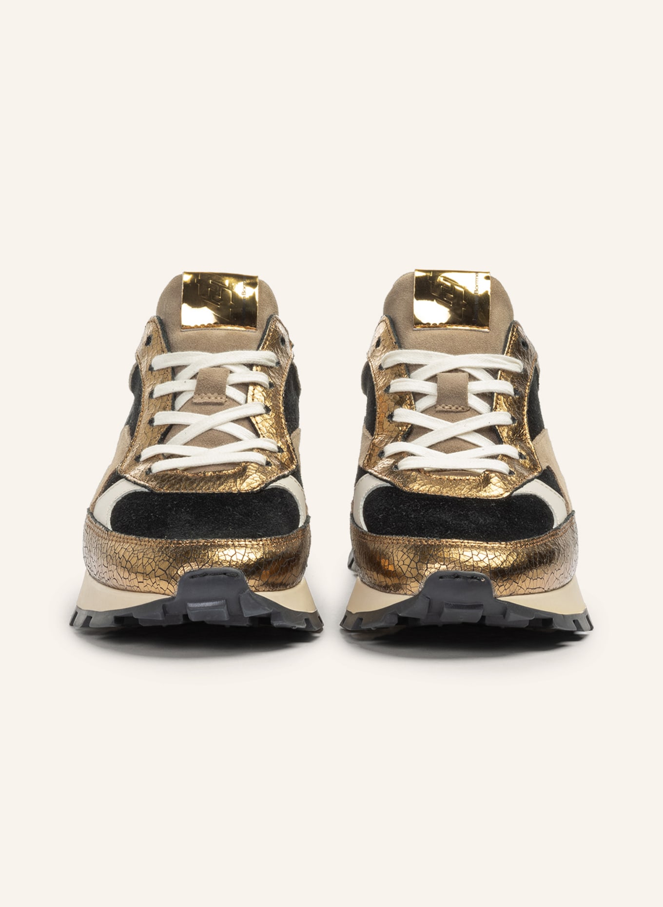 Floris van Bommel Sneaker BLOKKI 04, Farbe: GOLD (Bild 3)