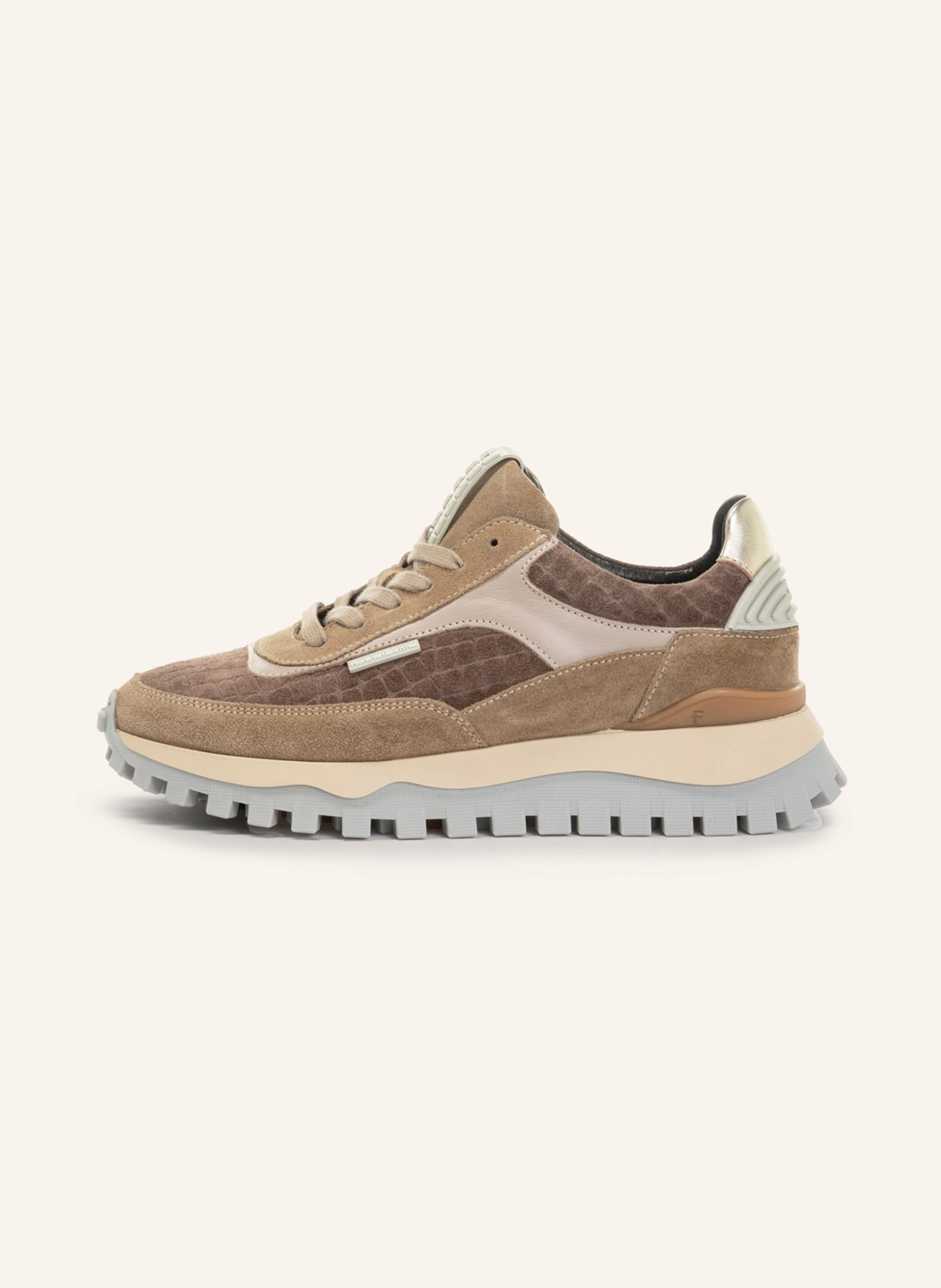 Floris van Bommel Sneaker GROMMI 01, Farbe: TAUPE (Bild 4)