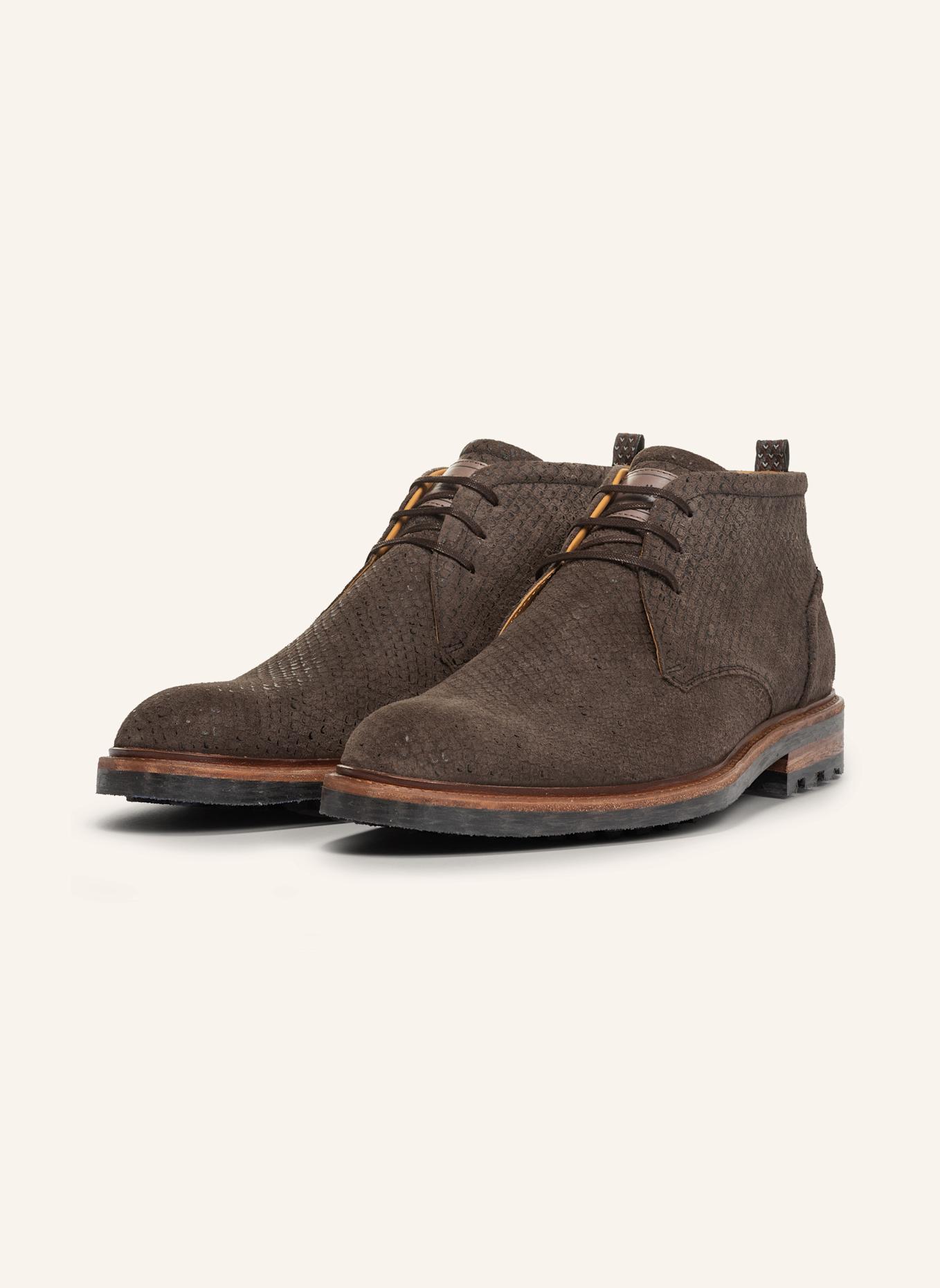 Floris van Bommel Schnürboots ROCKI 01, Farbe: TAUPE (Bild 1)