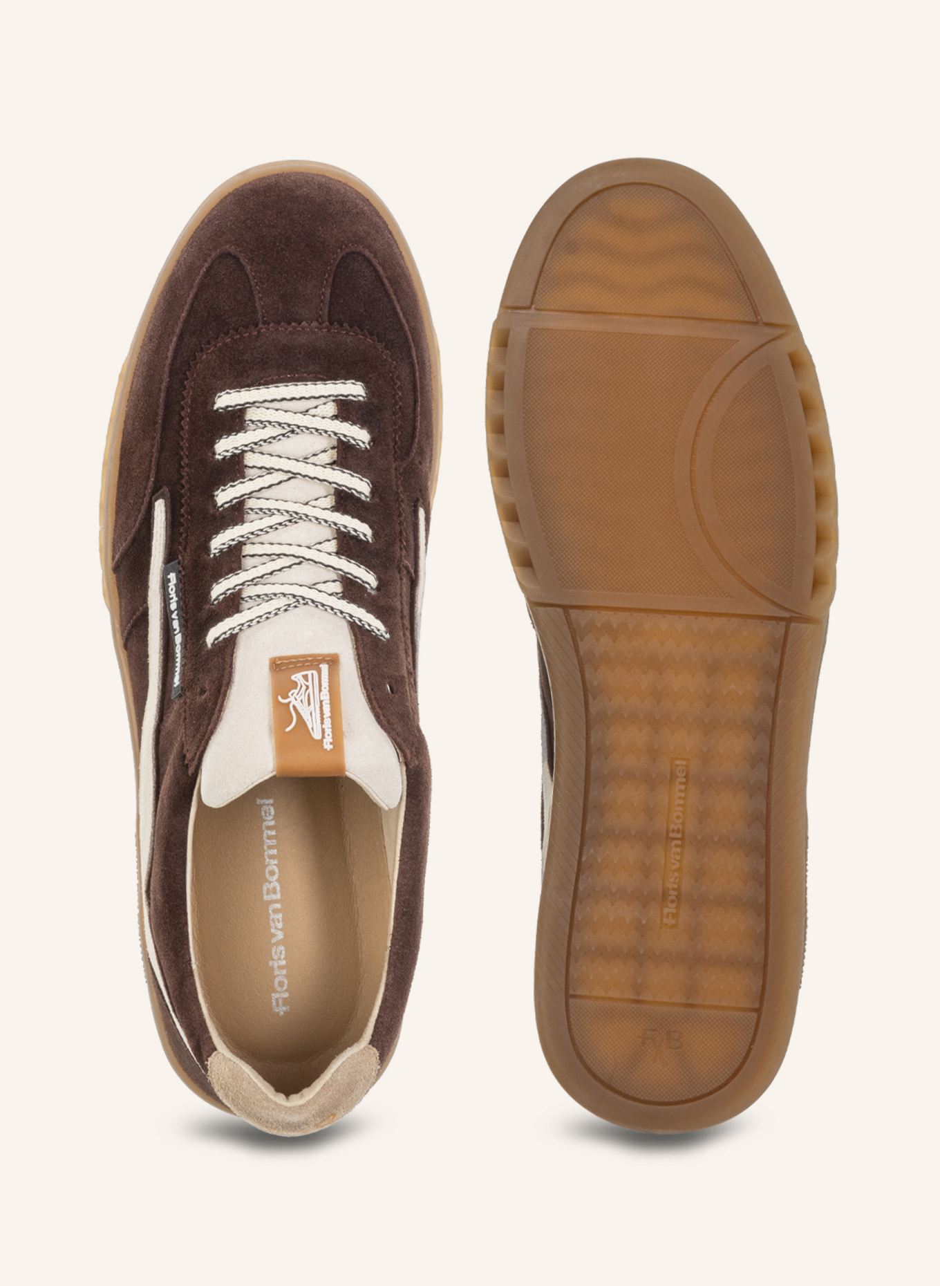 Floris van Bommel Sneaker DE ZALER 01: DUNKELBRAUN