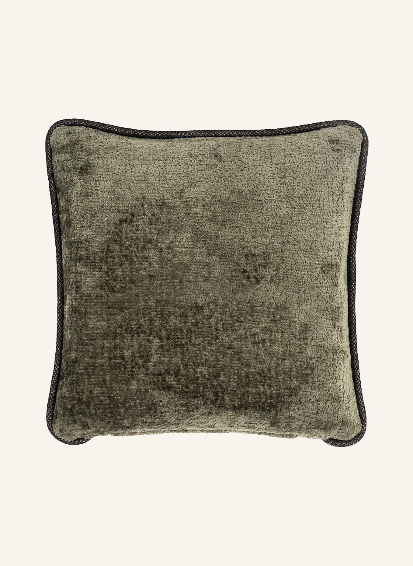 another mondaen Dekokissen MARCKS OLIVE NIGHT: SCHWARZ/ DUNKELGRÜN/ GOLD/ OLIV/ CREME