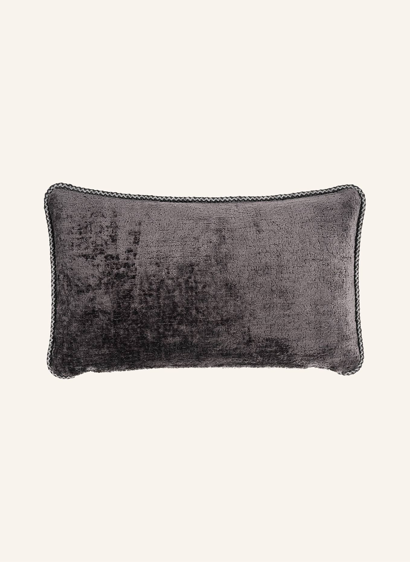 another mondaen Dekokissen FELDES MONOCHROM TEDDY: DUNKELGRAU