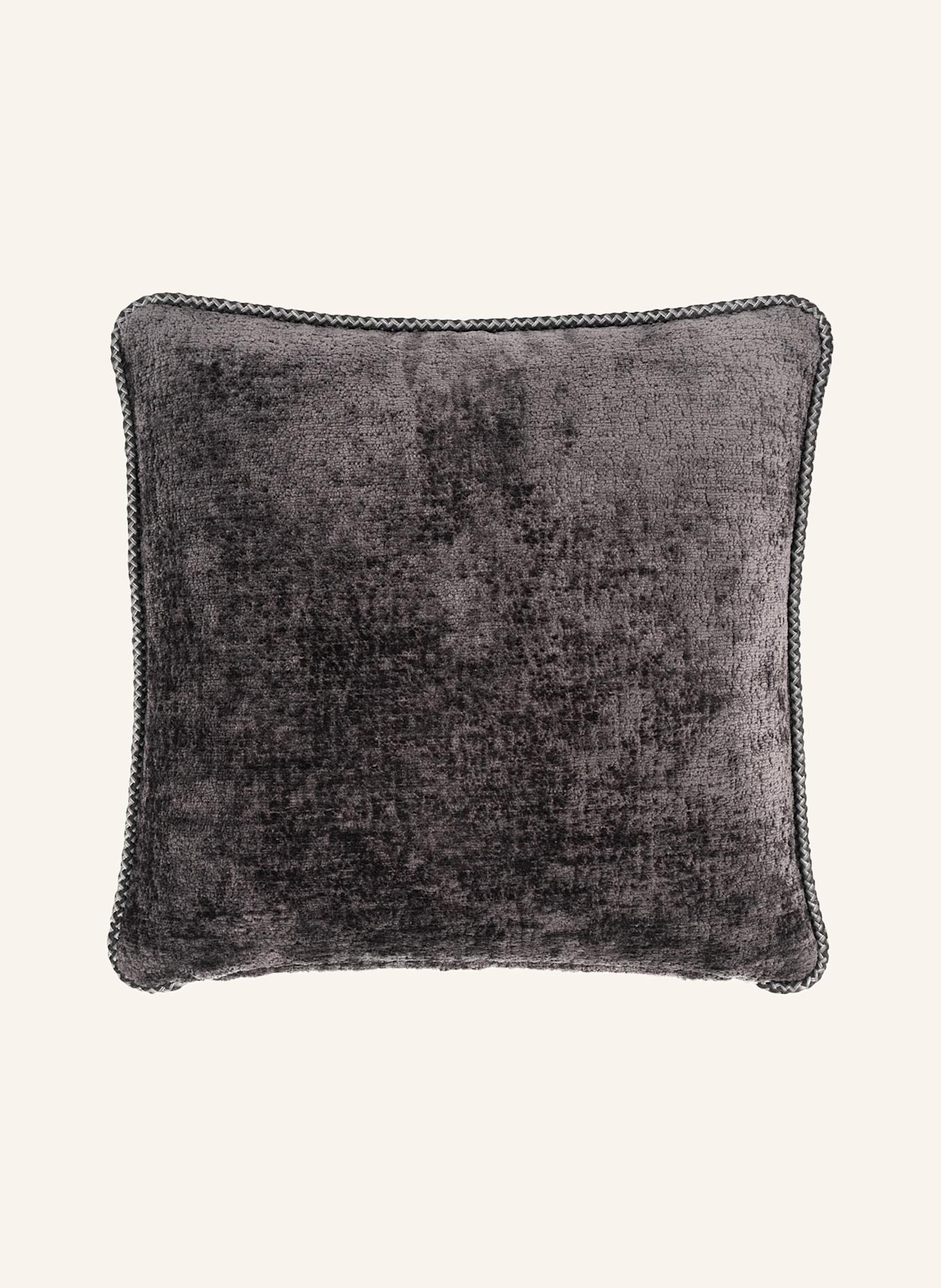 another mondaen Dekokissen ALBERS MONOCHROM TEDDY: DUNKELGRAU