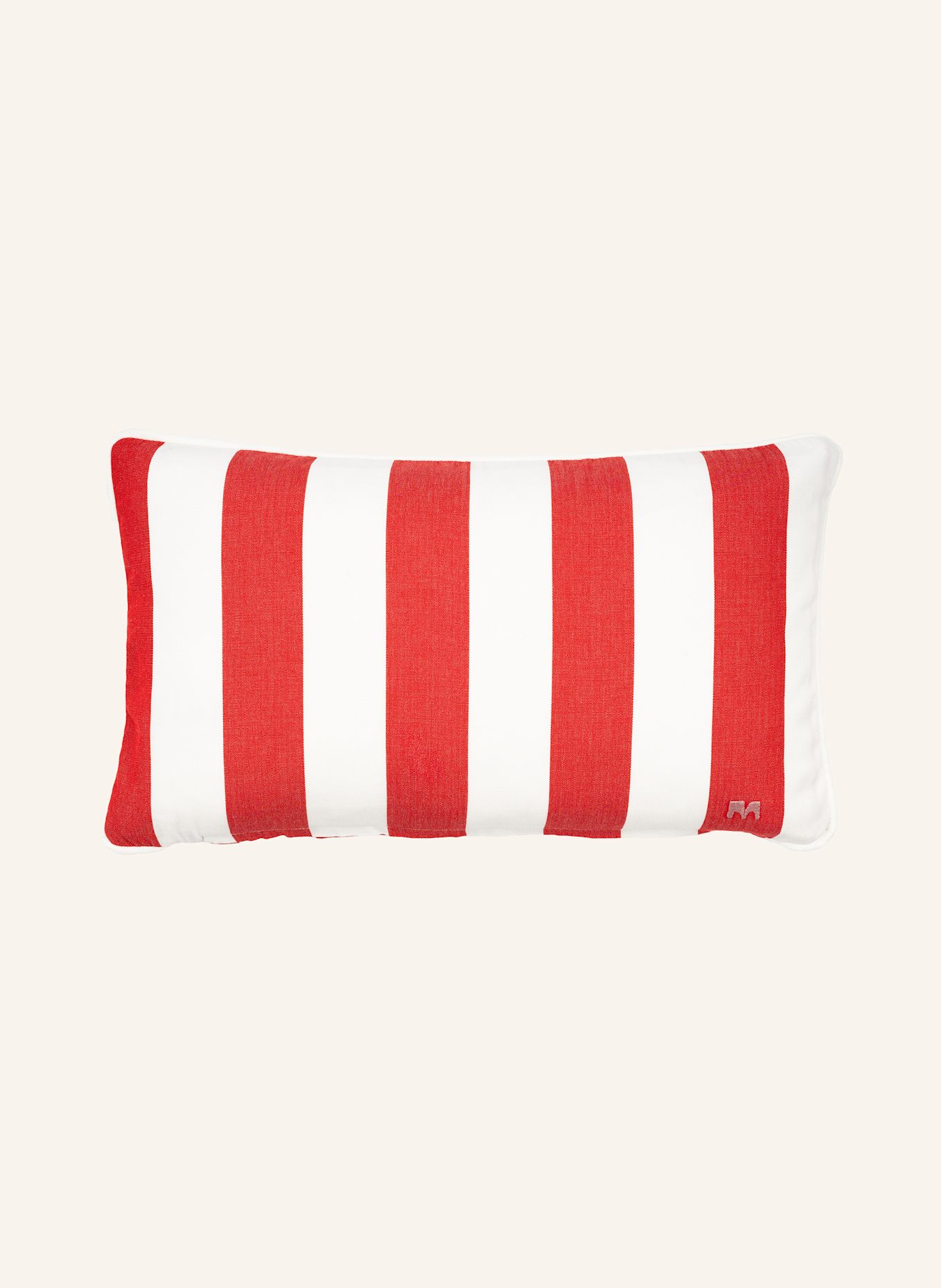 another mondaen Dekokissen ERICH OUTDOOR CLASSIC STREIFENKISSEN: ROT