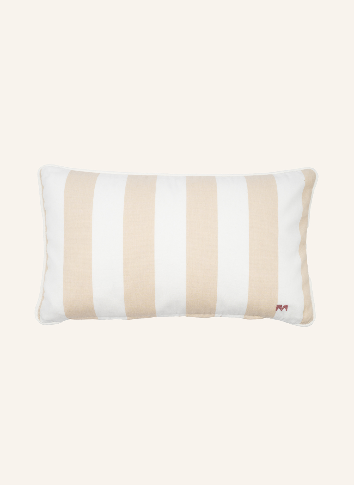 another mondaen Dekokissen ERICH OUTDOOR CLASSIC STREIFENKISSEN: BEIGE